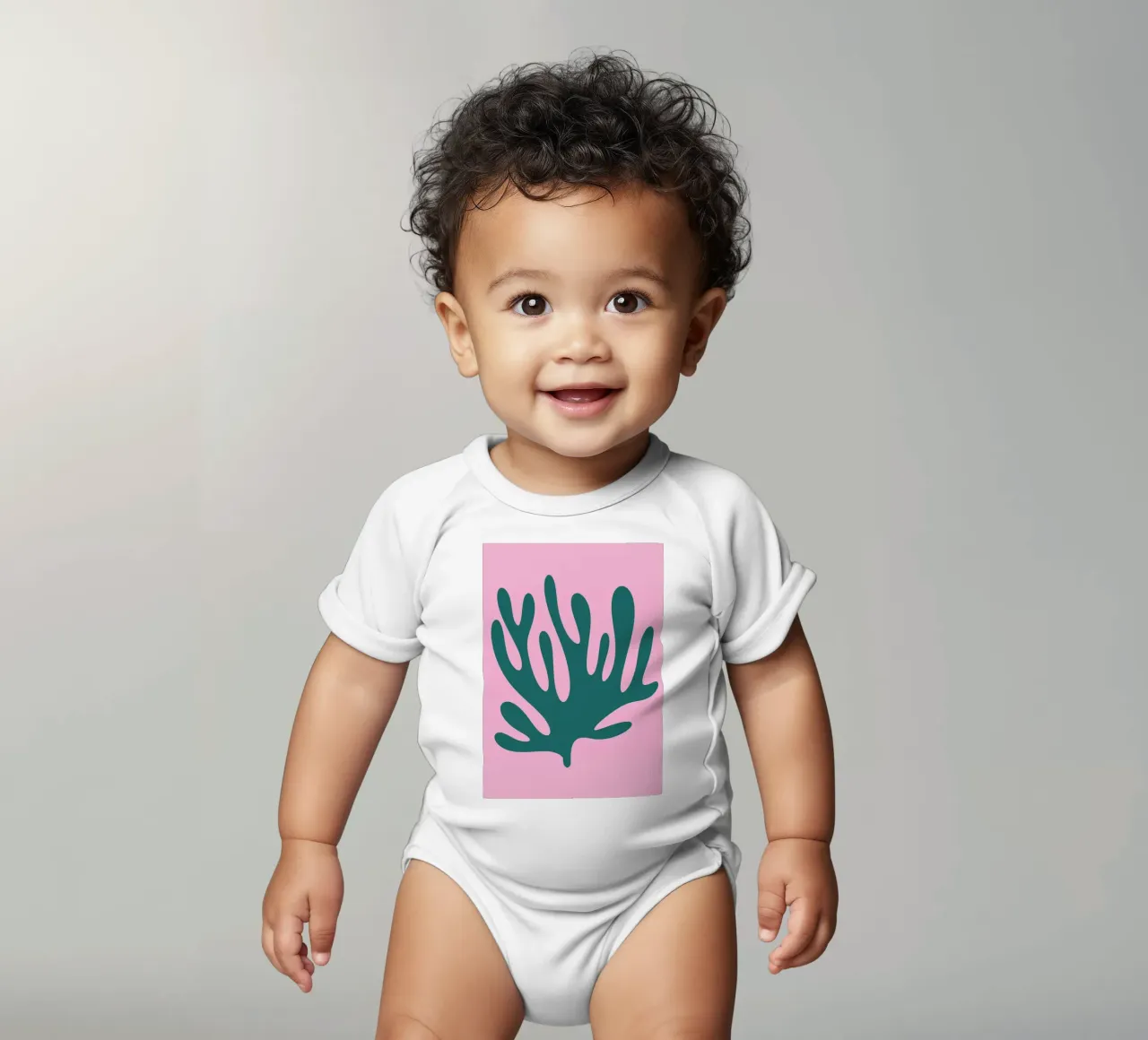Abstract Matisse Print Kurzarm Babybody von pdigitalprints