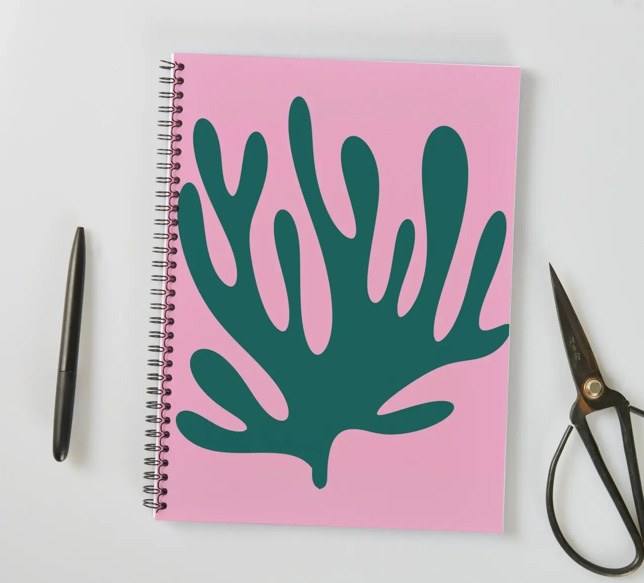 Abstract Matisse Print spiral notebook by pdigitalprints