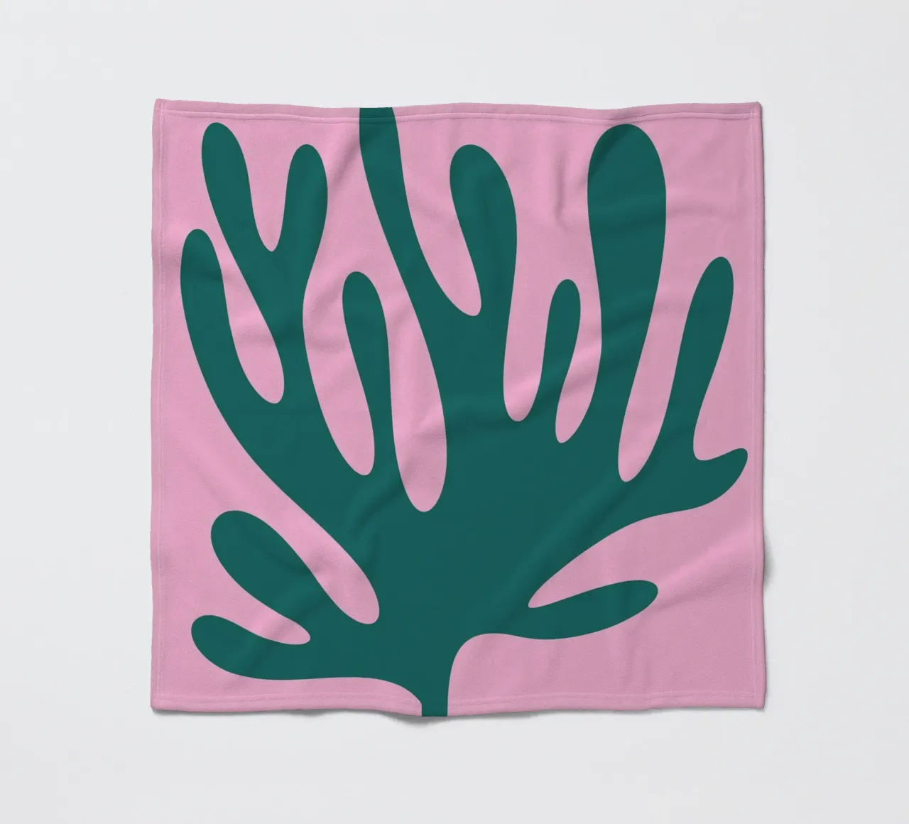 Abstract Matisse Print fleece blanket by pdigitalprints