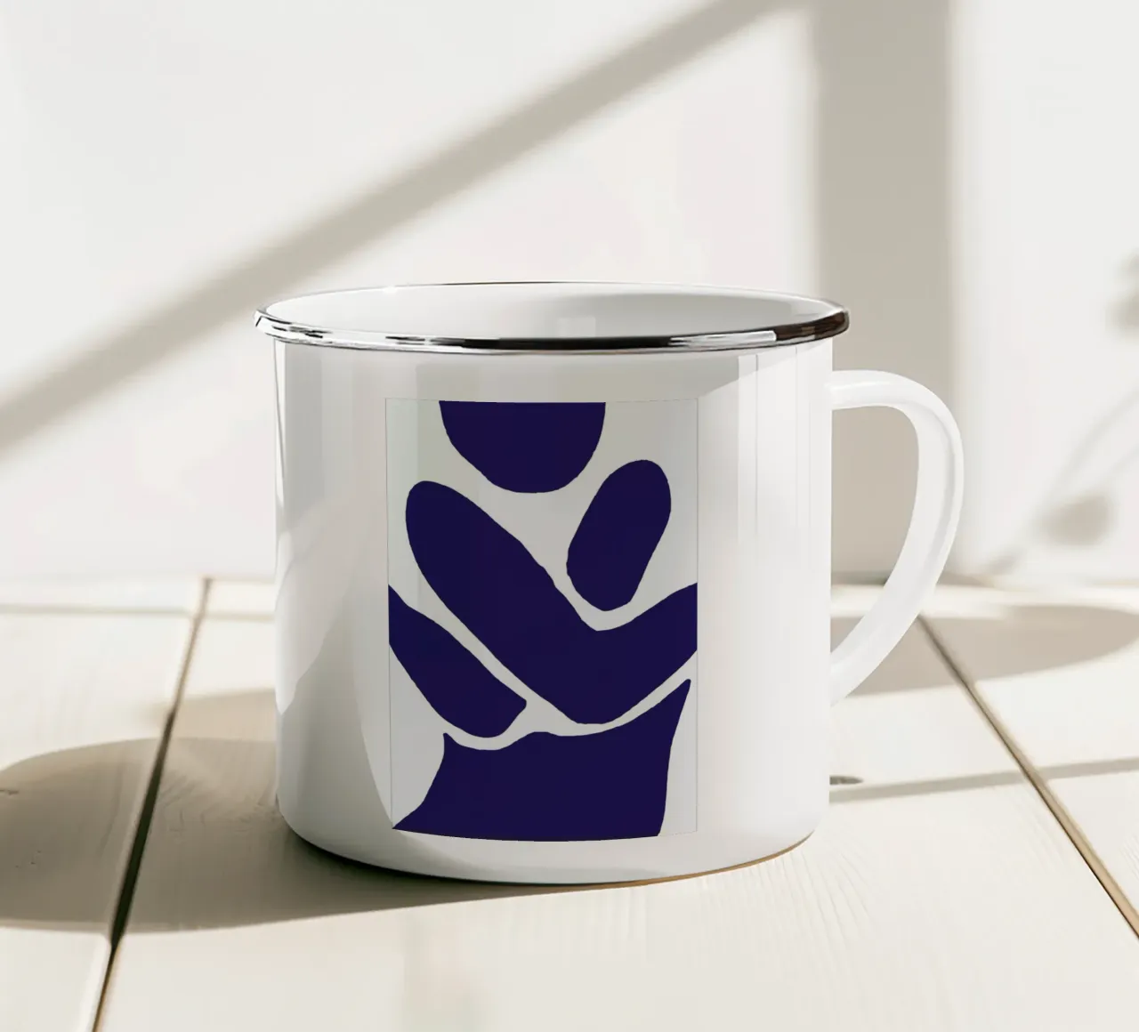 New Silence tazza in smalto da Tanja Schaub