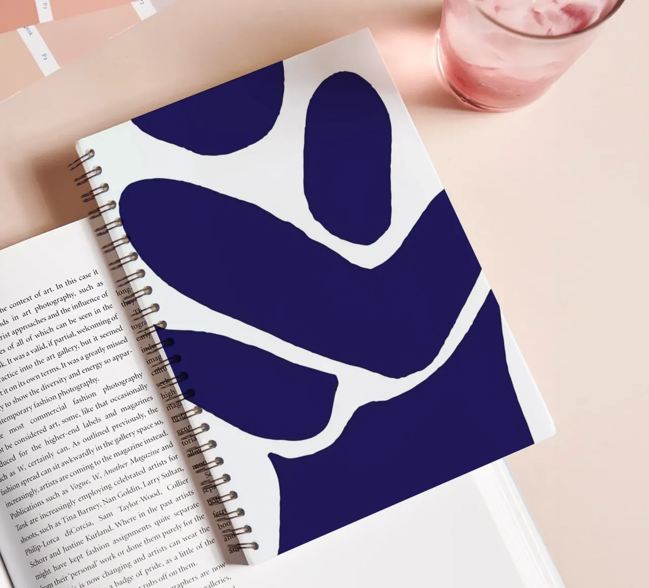 New Silence spiral notebook by Tanja Schaub