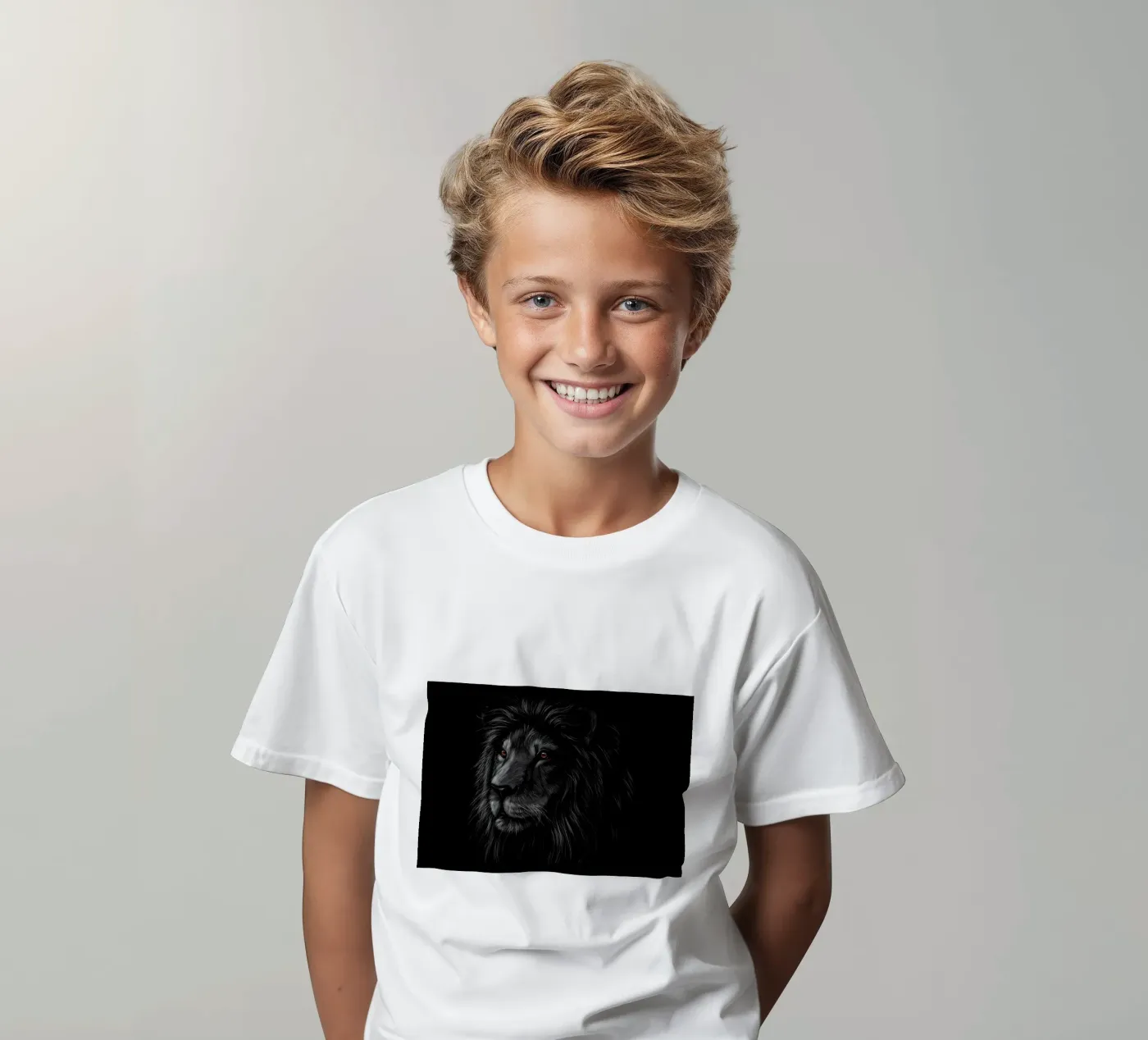Leone t-shirt bambini da Delaplane