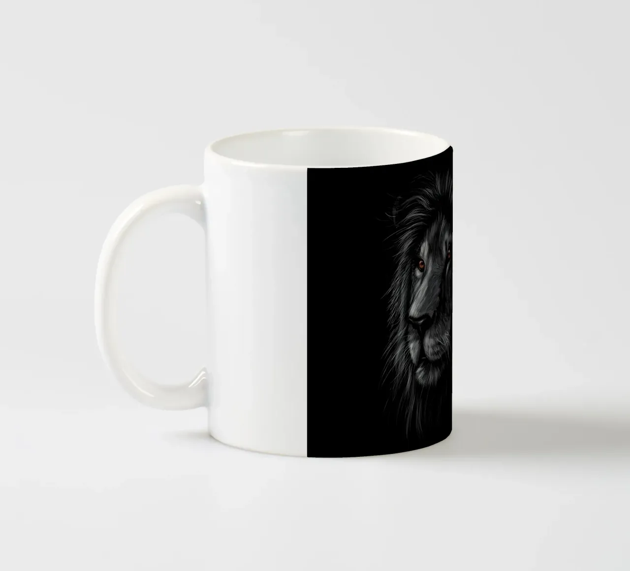 Leone tazza in ceramica da Delaplane