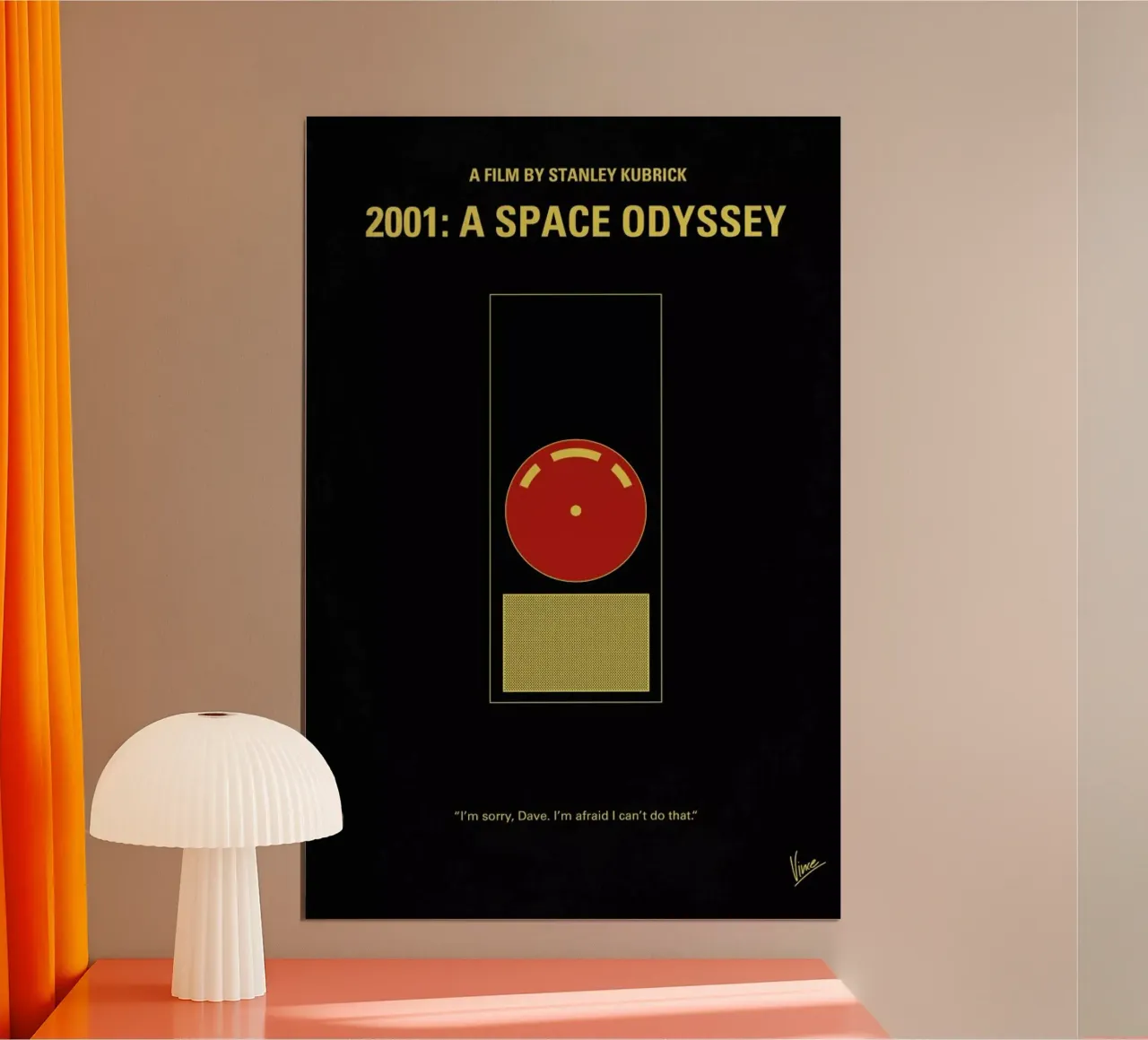 2001 - A Space Odyssey poster con telaio in plastica da Chungkong