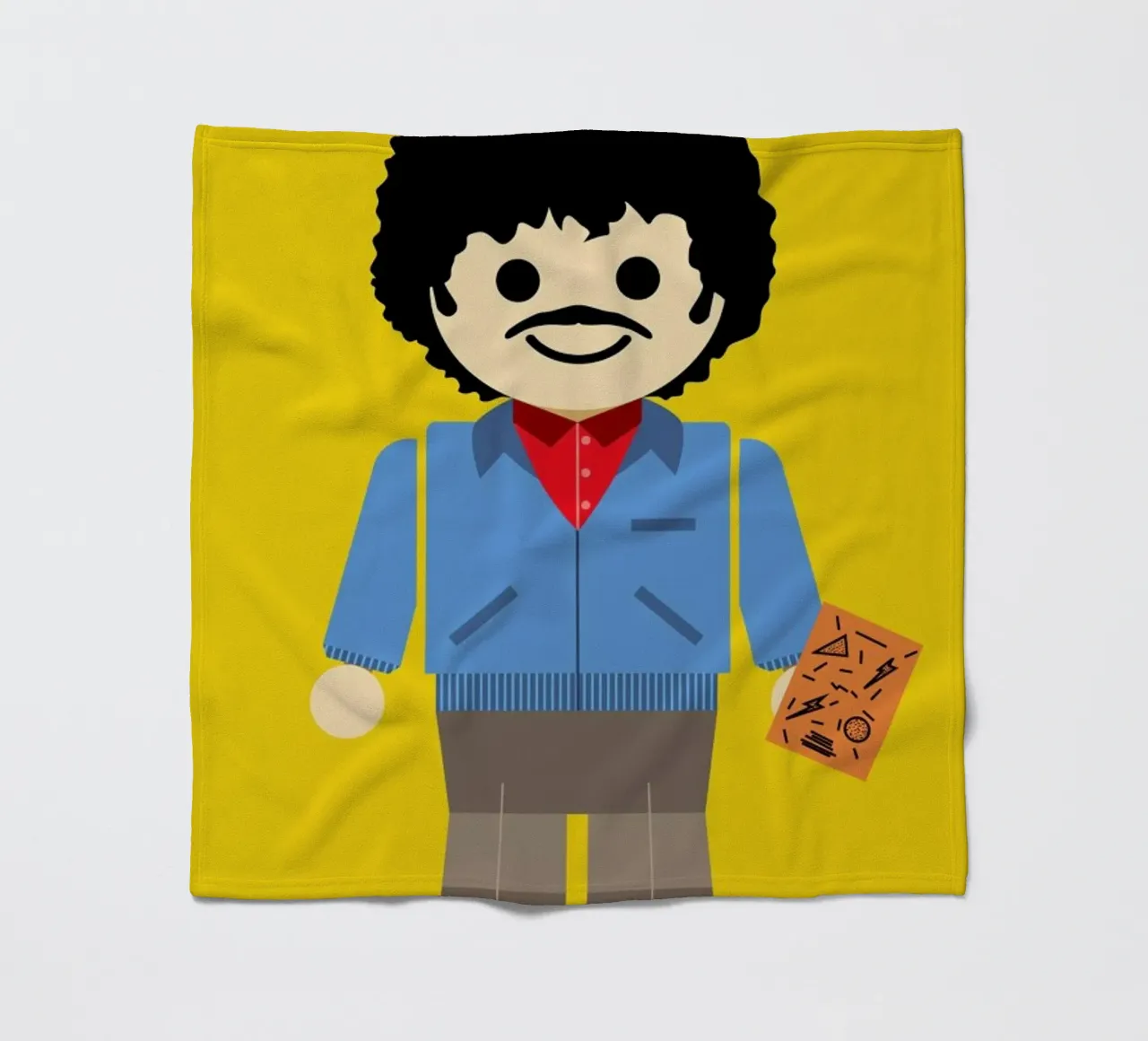 Ross Geller Toy coperta in pile da Rafa Gomes
