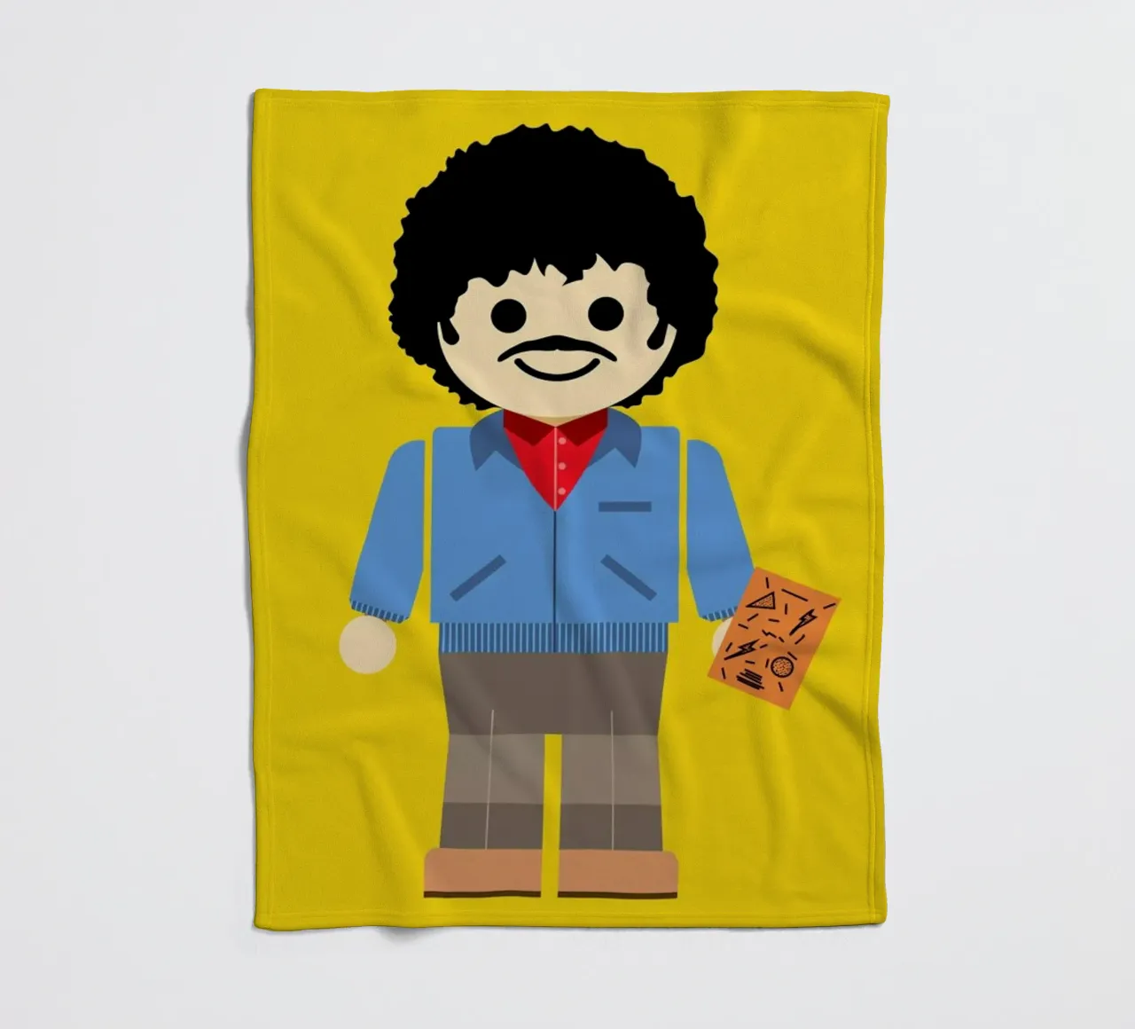Ross Geller Toy coperta in pile da Rafa Gomes