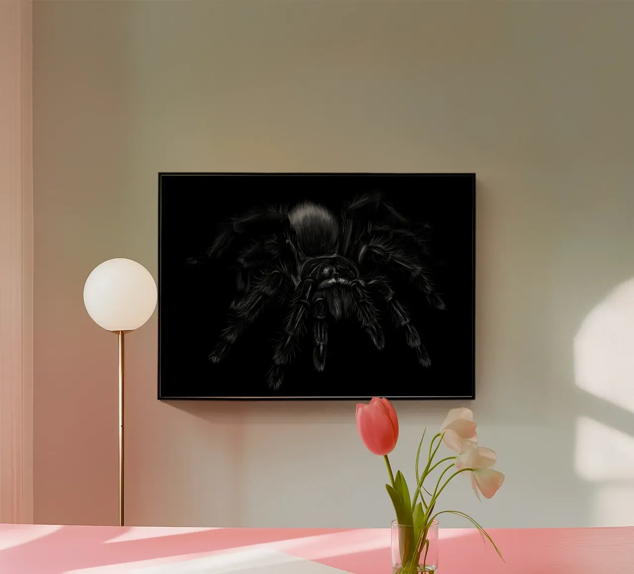 Grammostola plexiglass da Delaplane