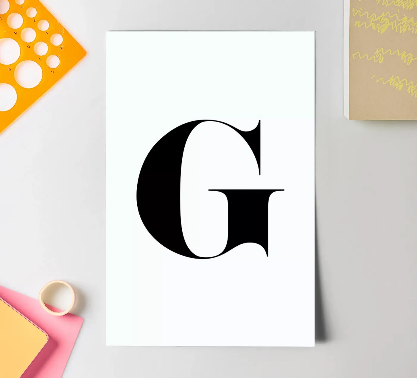 G stickervel van Mottos by Sinan Saydik