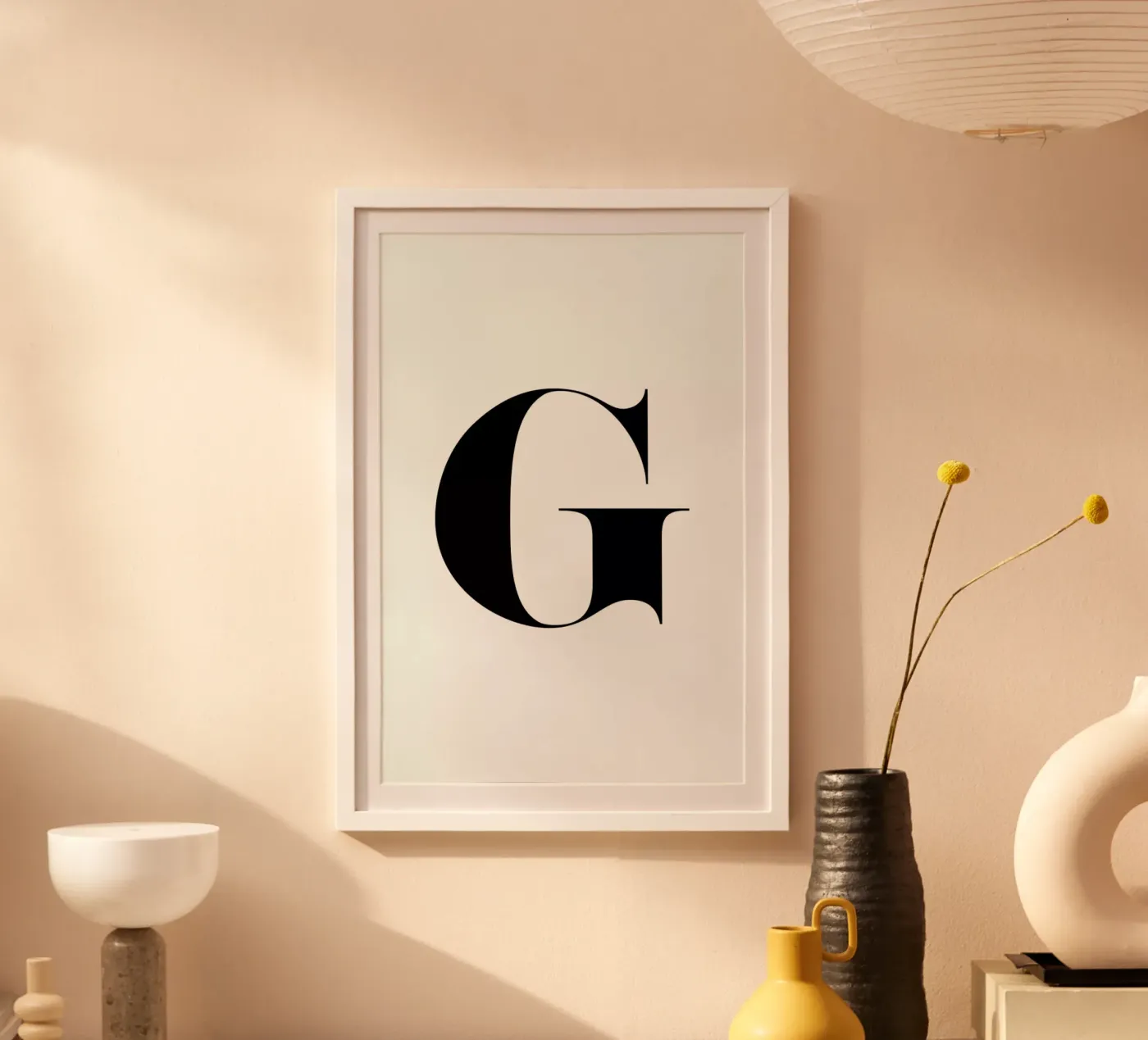 G poster by Mottos by Sinan Saydik