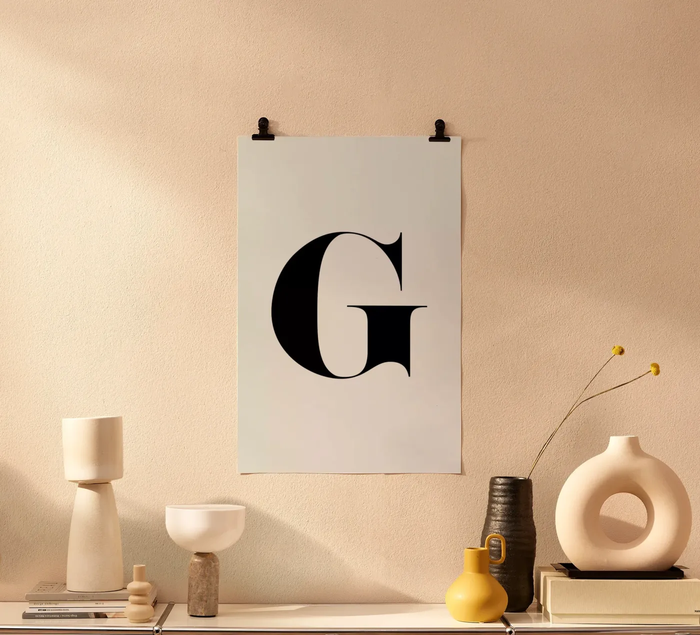 G poster by Mottos by Sinan Saydik