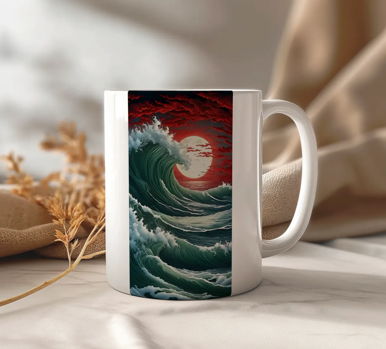 Minimalist Poster 149 ceramic mug by Kadynce