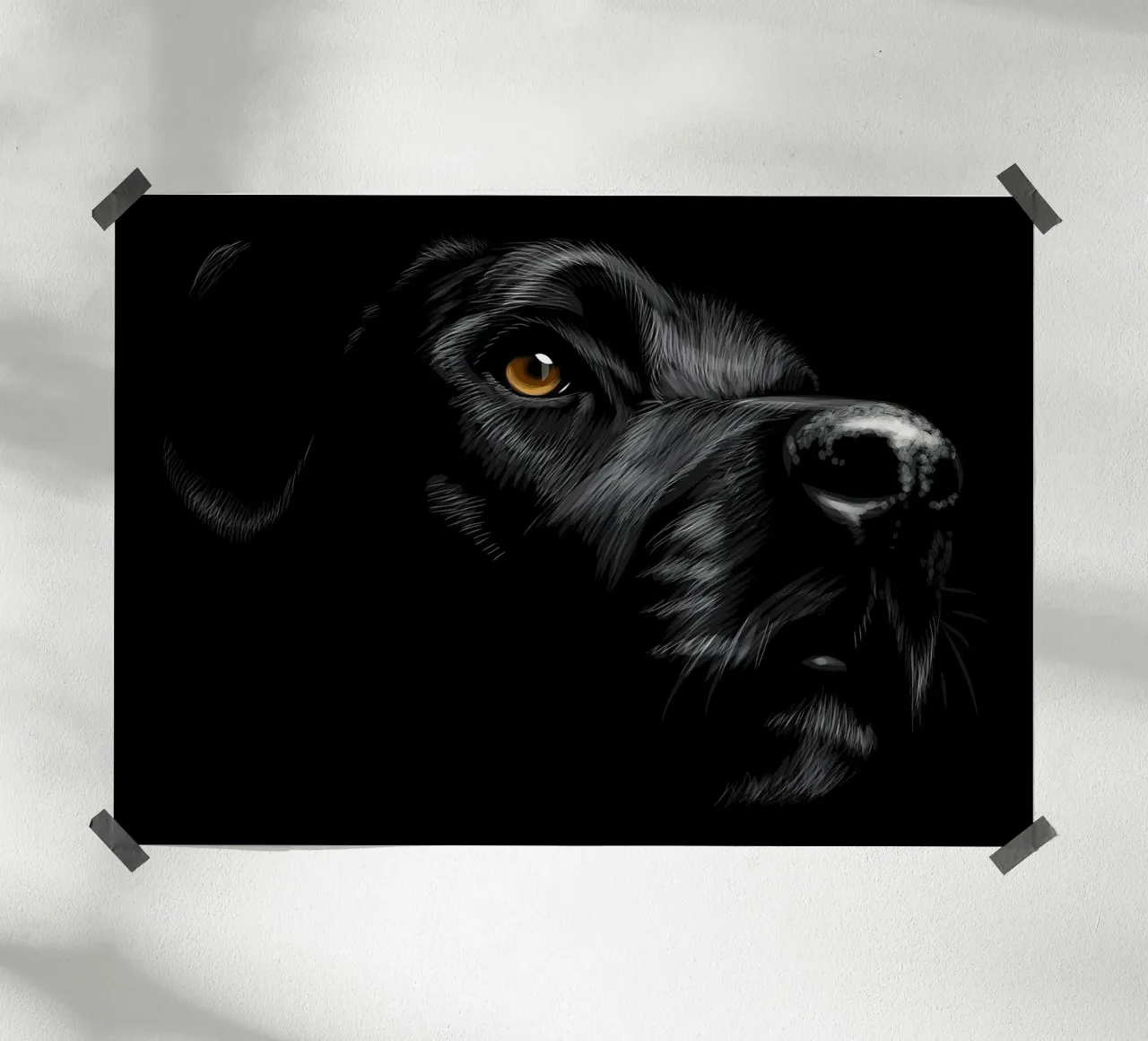Labrador carta hahnemühle da Delaplane