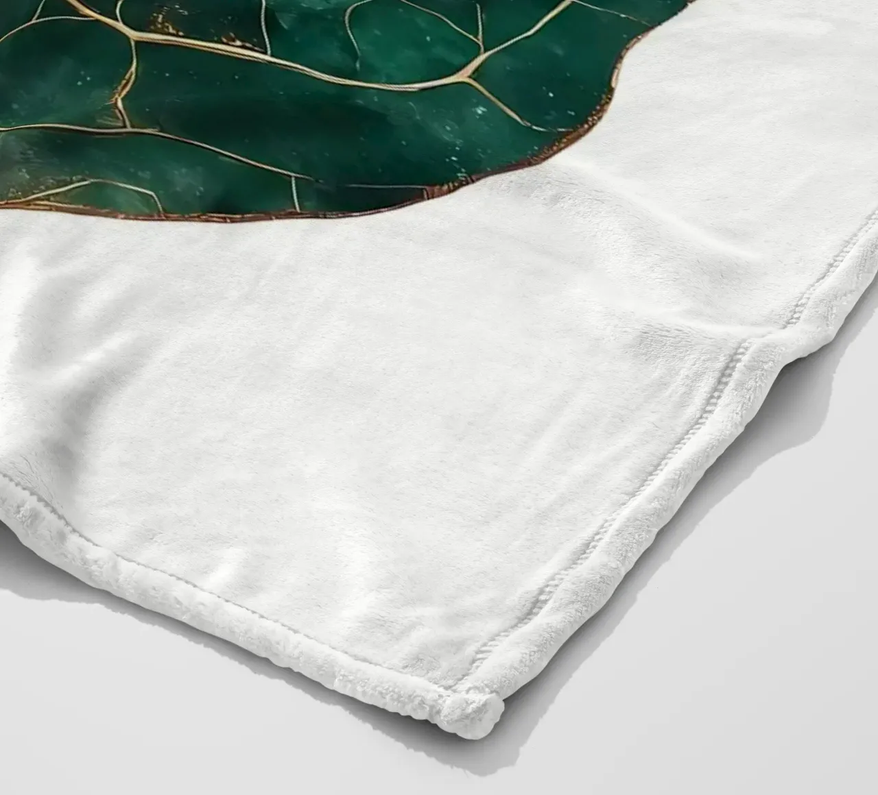 Acquerello a foglia d'oro coperta in pile da Ginnery