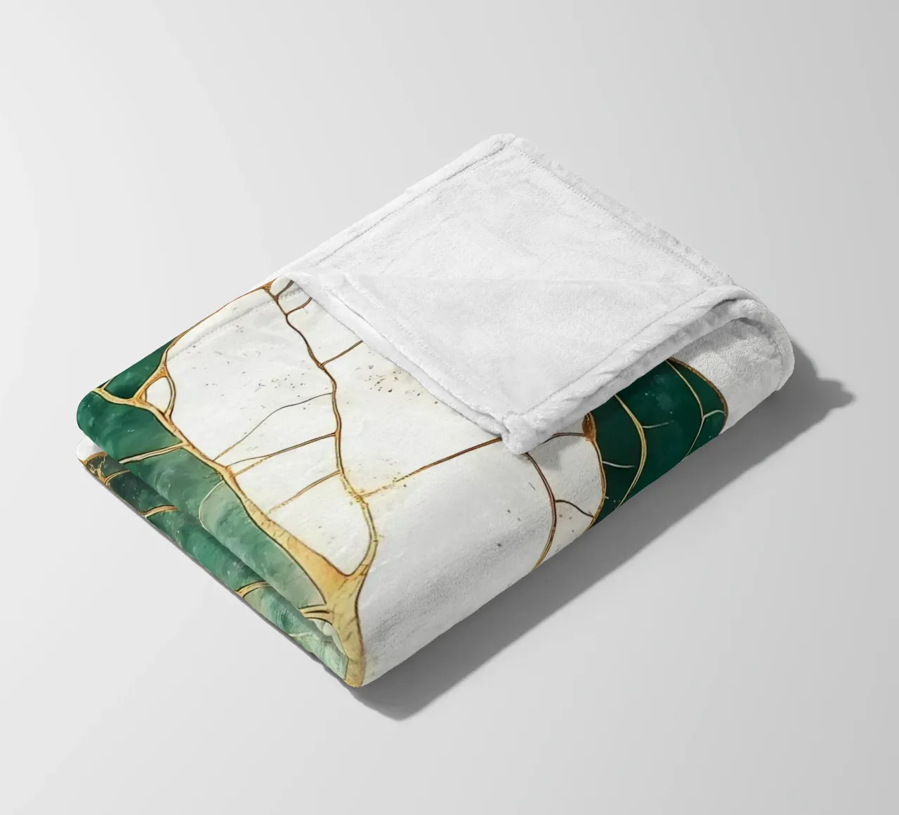 Acquerello a foglia d'oro coperta in pile da Ginnery