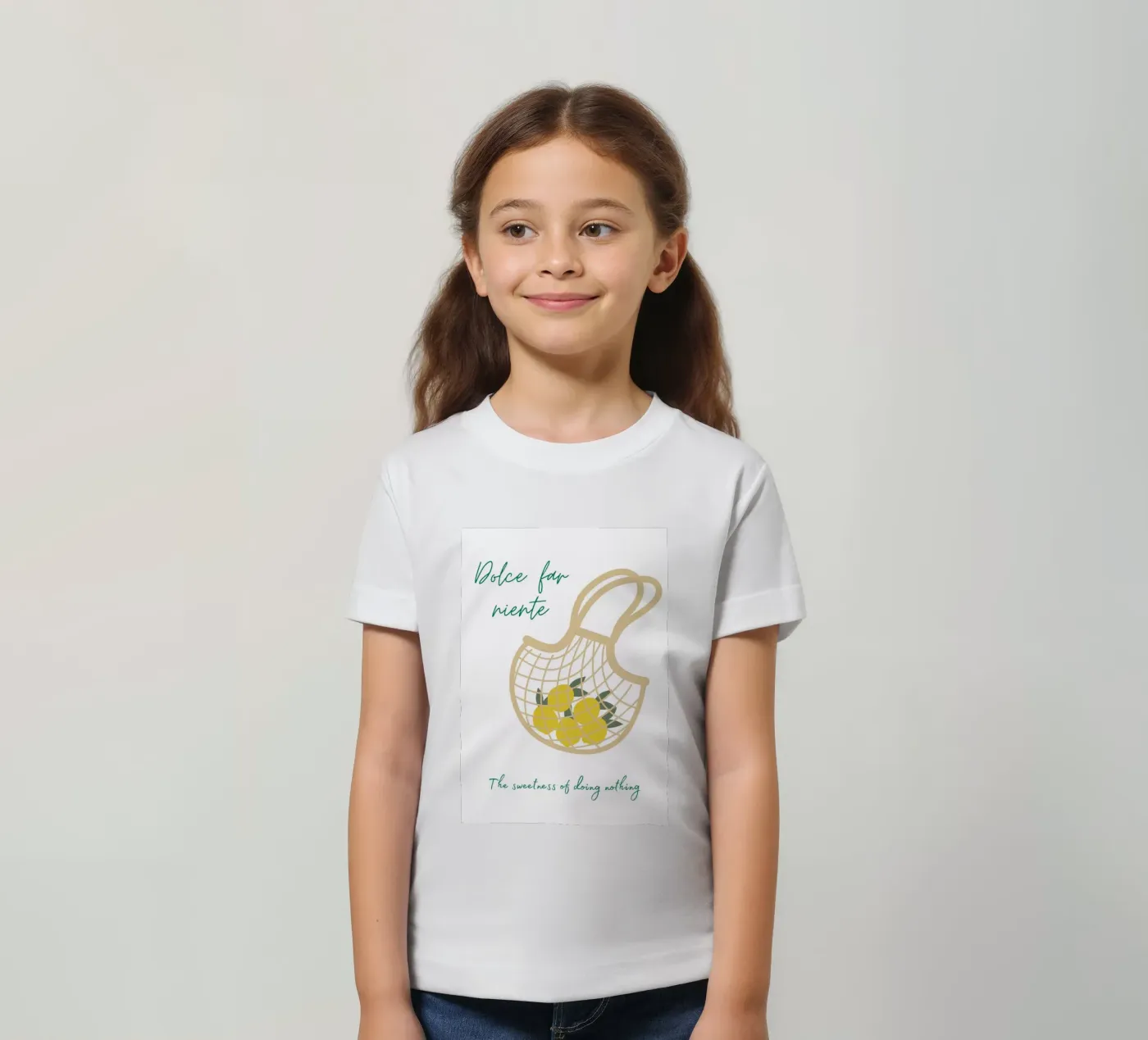 Dolce far niente t-shirt bambini da pdigitalprints