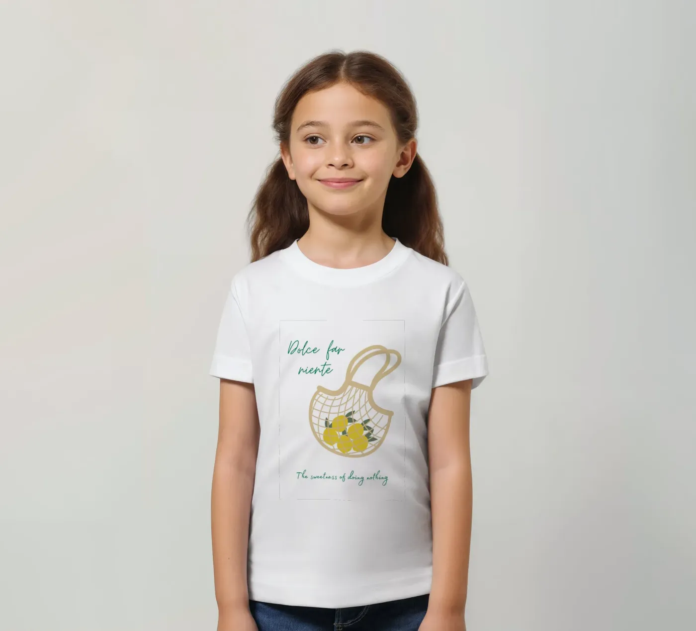 Dolce far niente t-shirt bambini da pdigitalprints