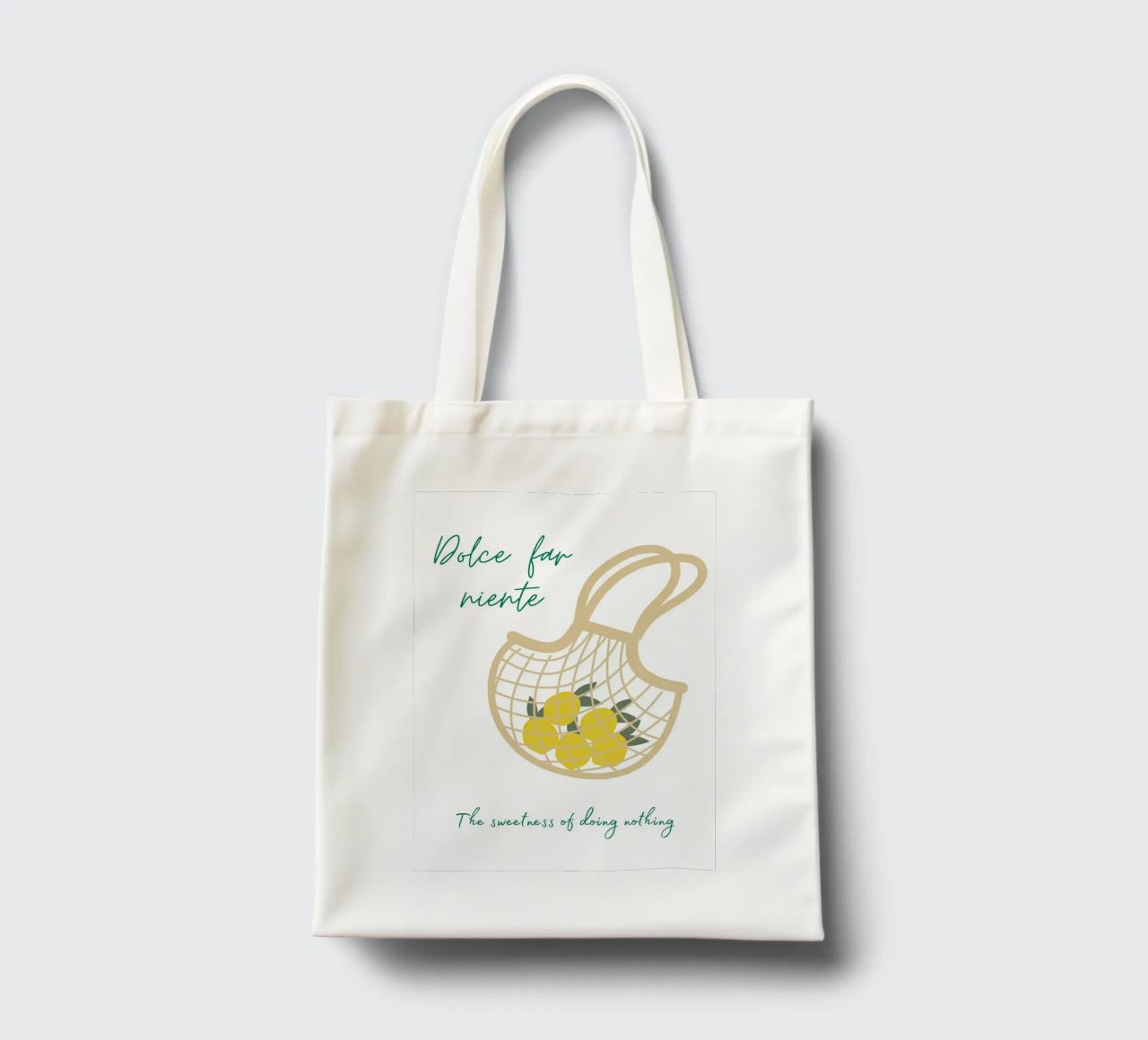 Dolce far niente tote bag by pdigitalprints