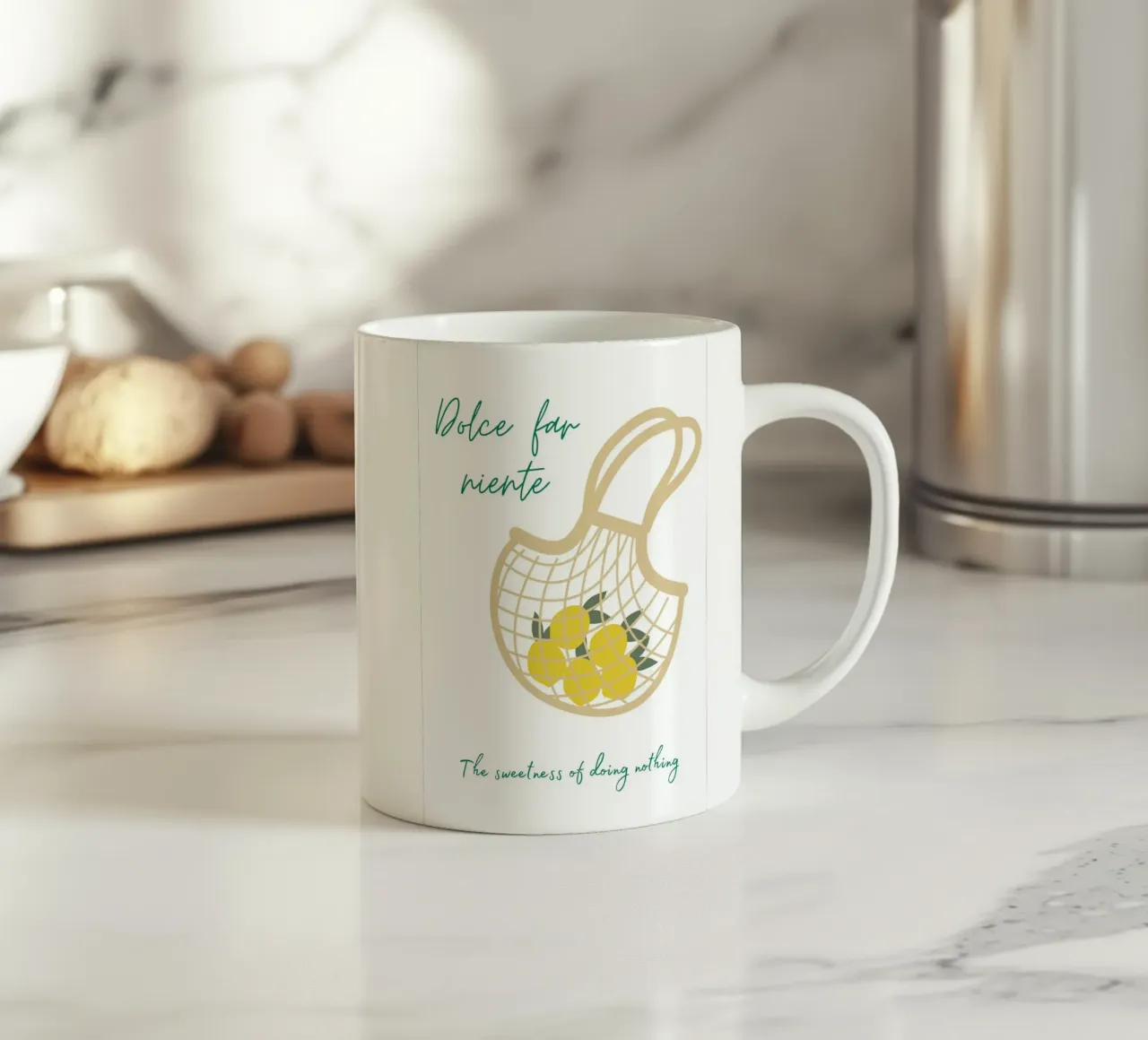 Dolce far niente tazza in ceramica da pdigitalprints
