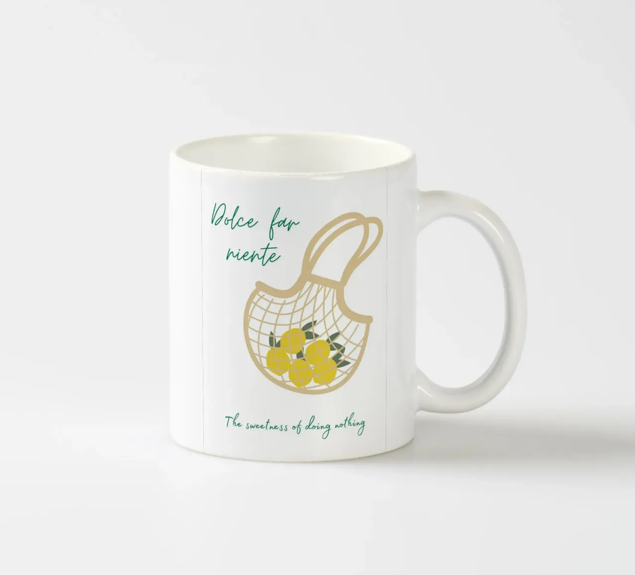 Dolce far niente tazza in ceramica da pdigitalprints