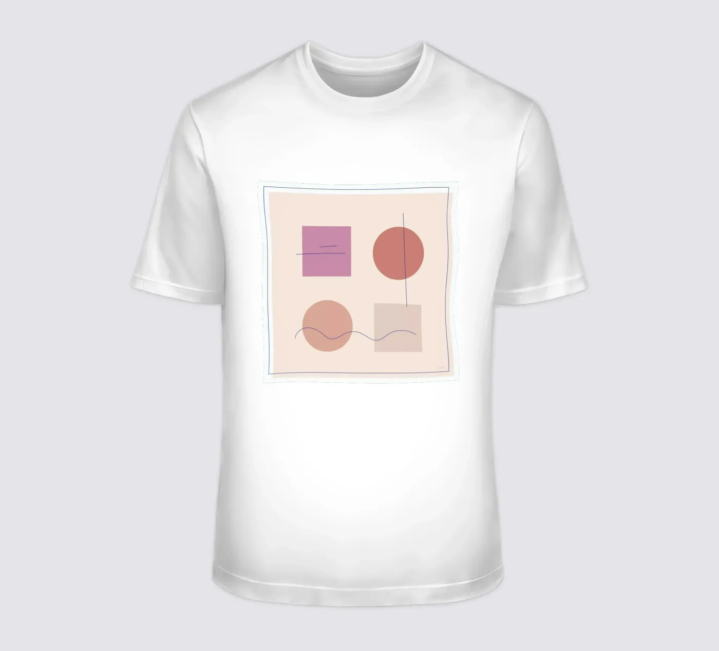Square t-shirt da Linda Gobeta