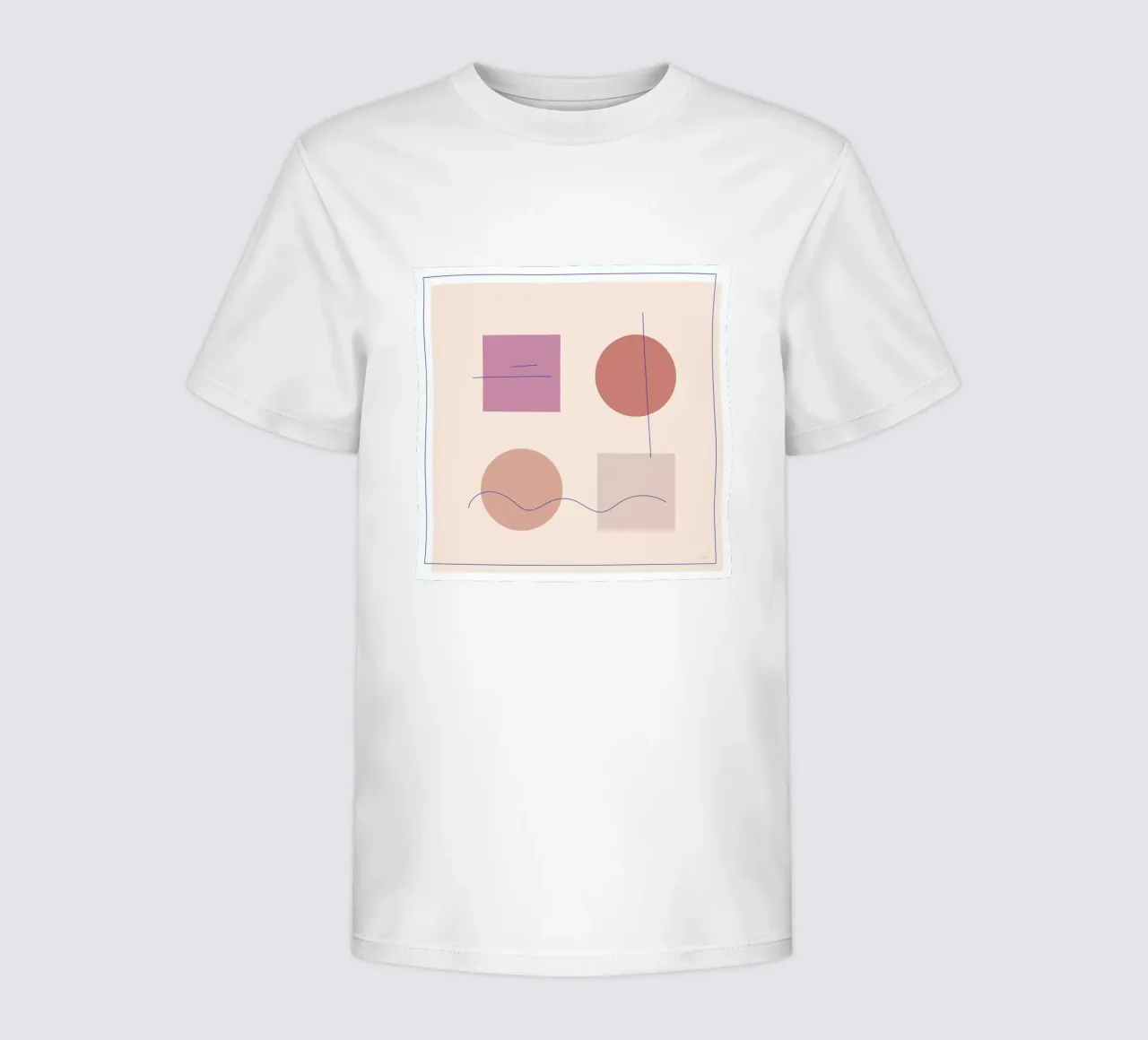 Square t-shirt bambini da Linda Gobeta