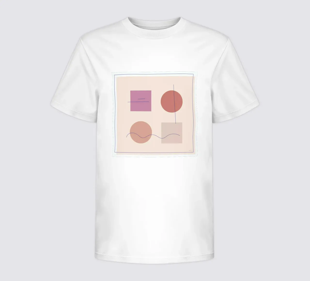 Square t-shirt bambini da Linda Gobeta