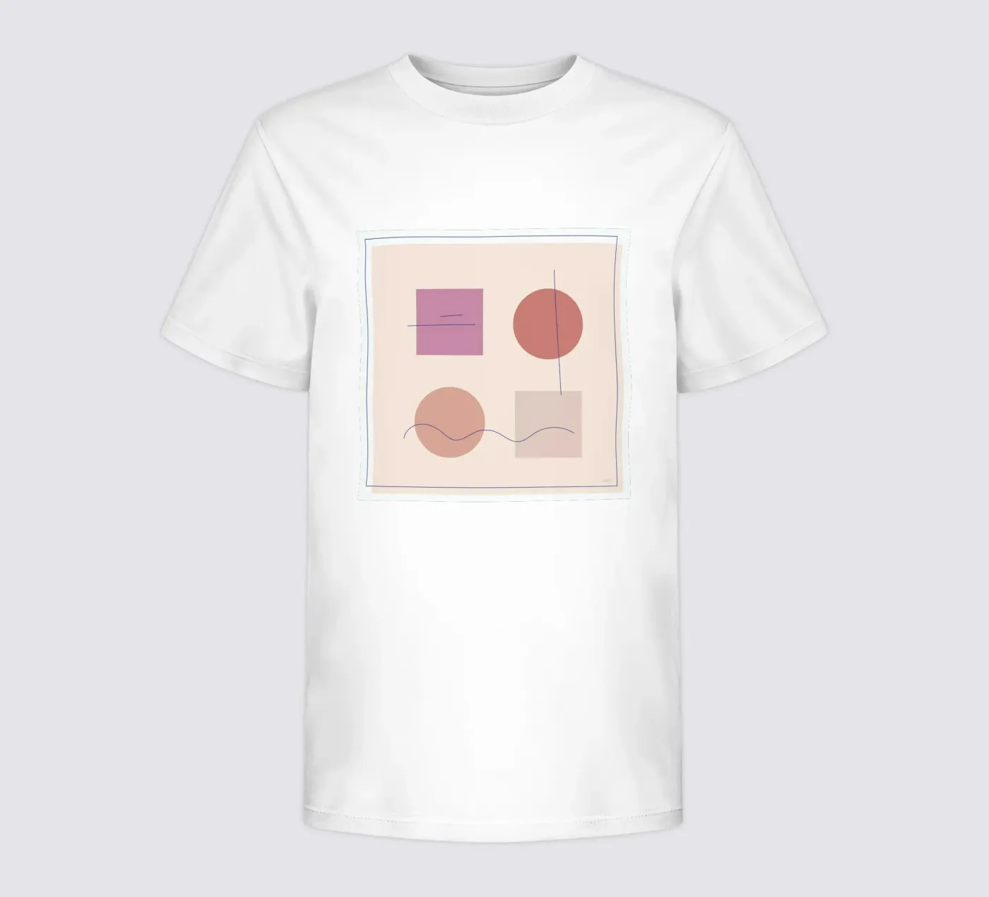 Square t-shirt bambini da Linda Gobeta