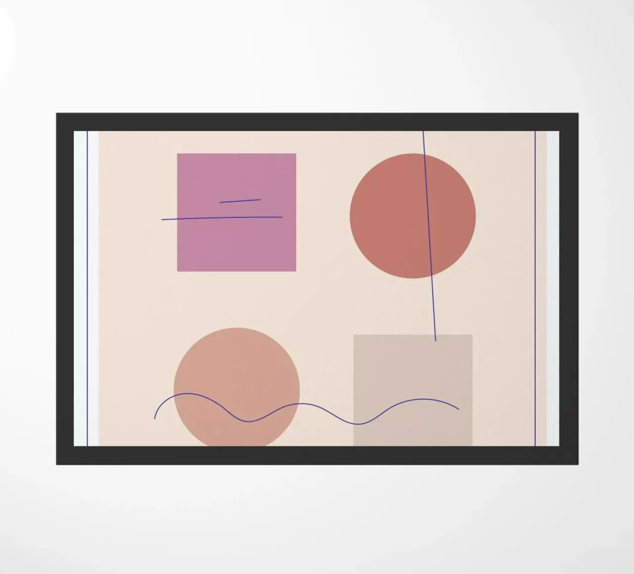 Square Fußmatte von Linda Gobeta