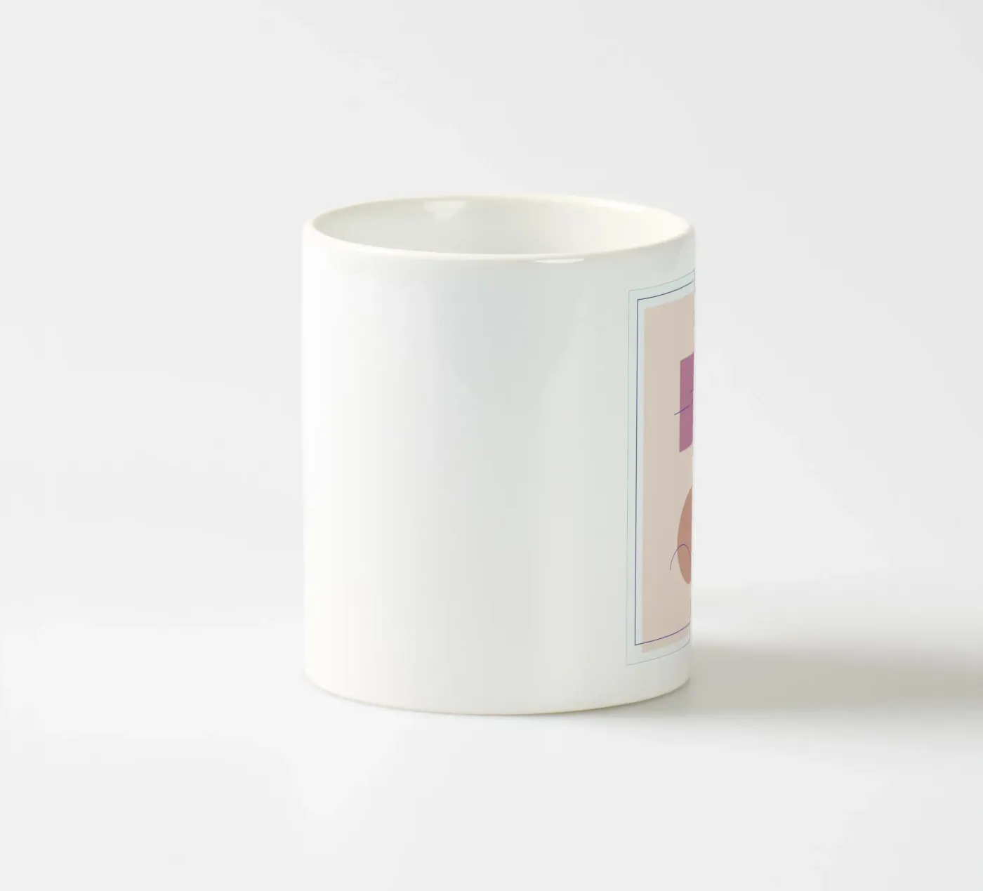 Square mug en céramique de Linda Gobeta
