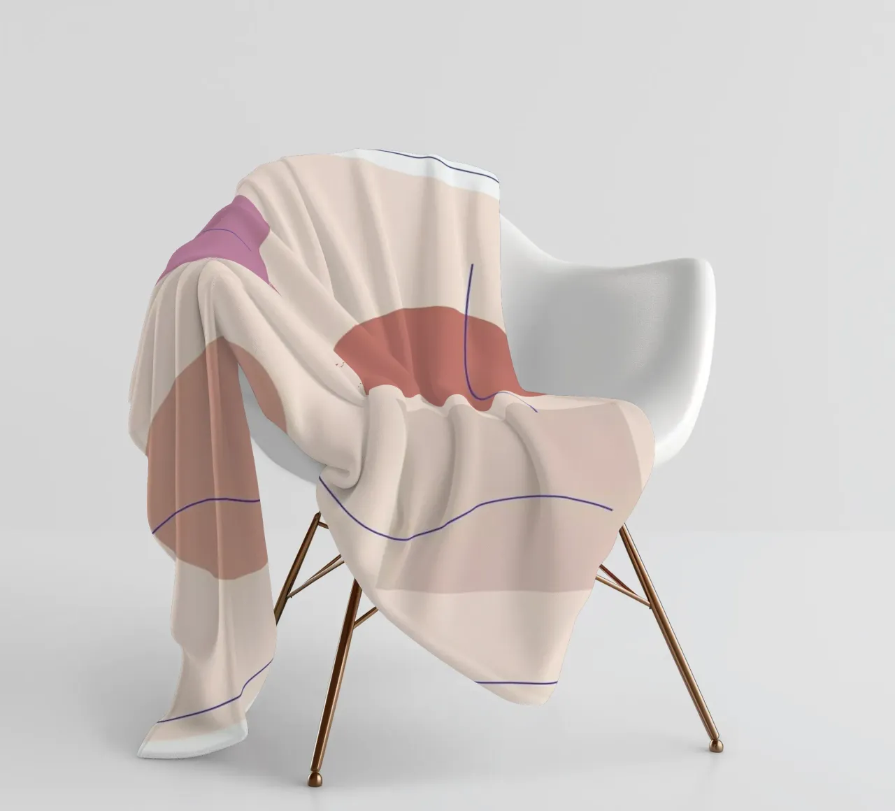 Square Fleecedecke von Linda Gobeta