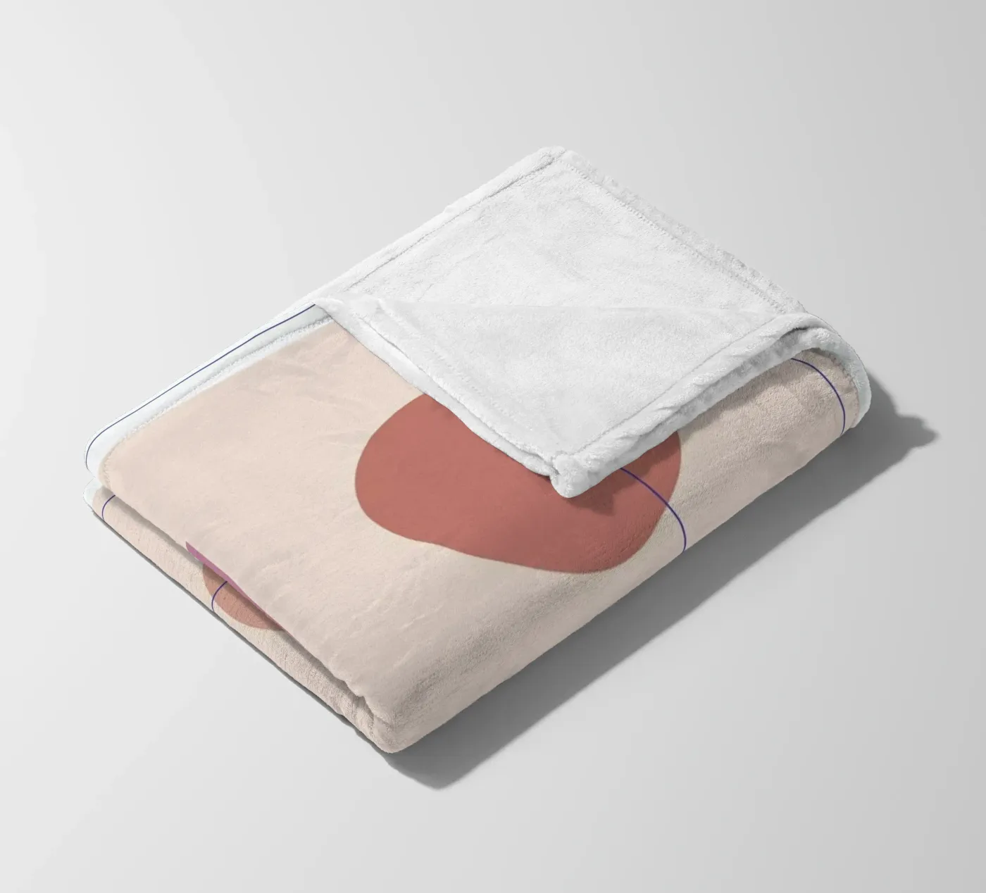 Square fleecedeken van Linda Gobeta