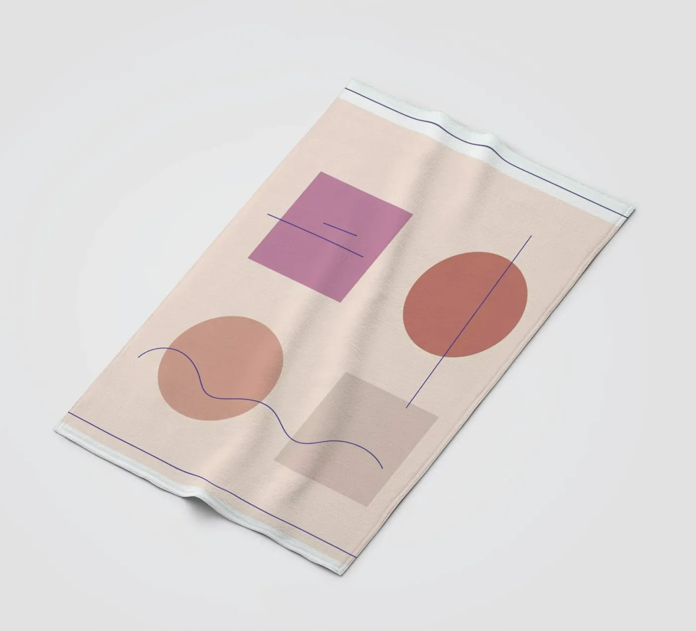 Square fleecedeken van Linda Gobeta