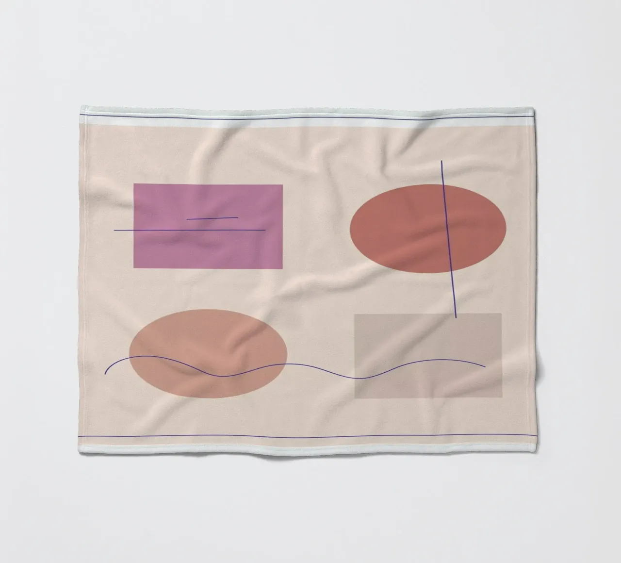 Square Fleecedecke von Linda Gobeta