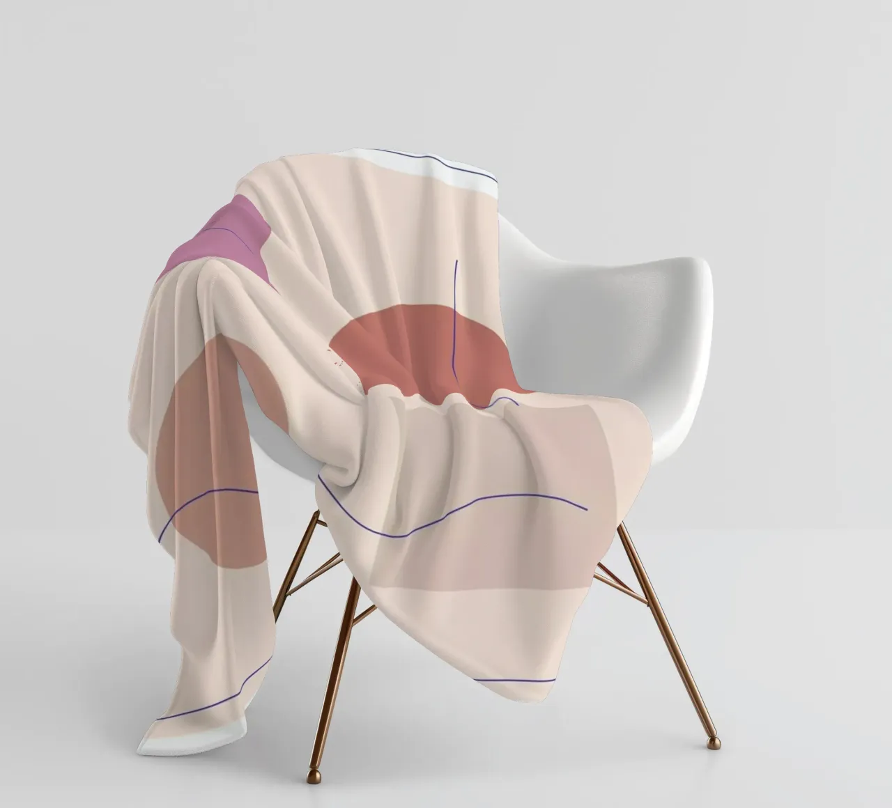 Square Fleecedecke von Linda Gobeta