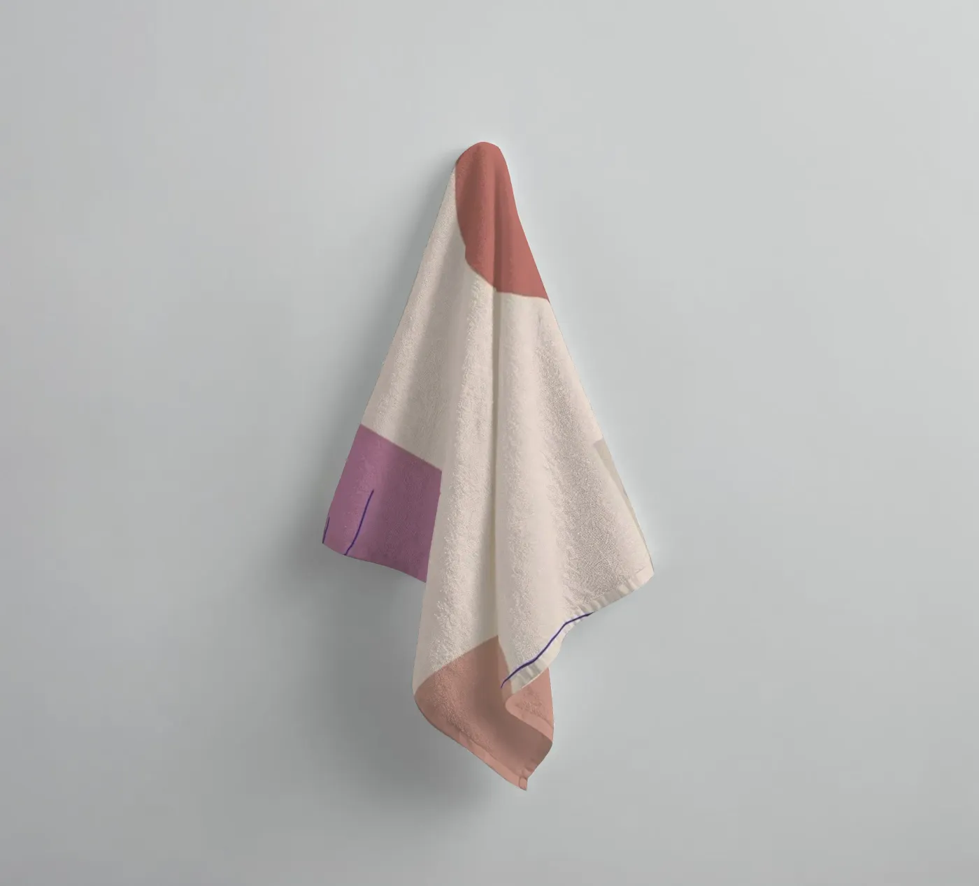 Square towel by Linda Gobeta