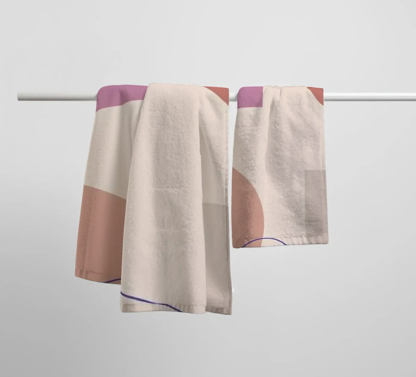 Square towel by Linda Gobeta
