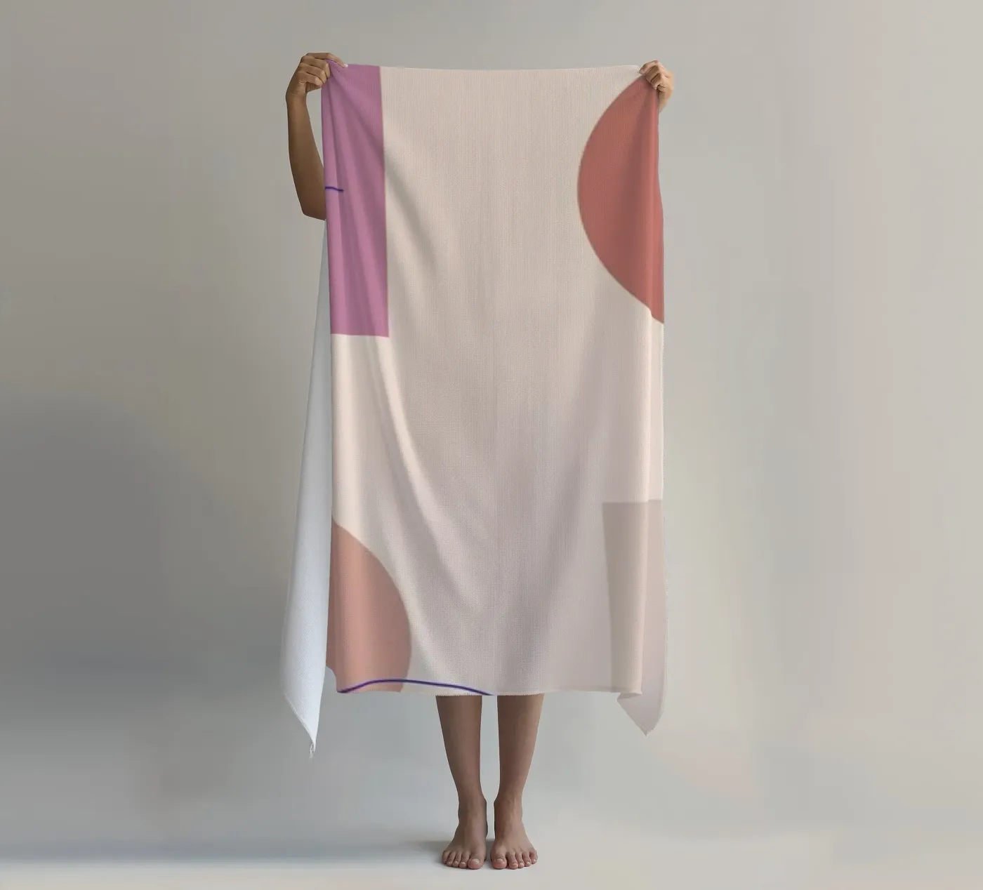 Square strandhanddoek van Linda Gobeta