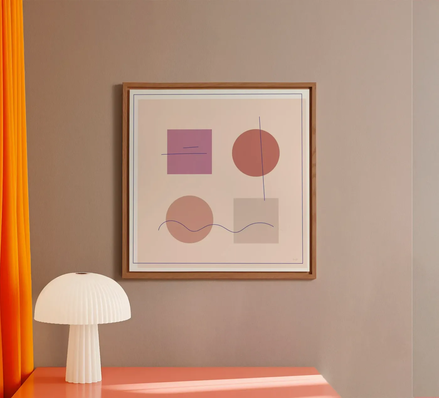 Square forex plate by Linda Gobeta