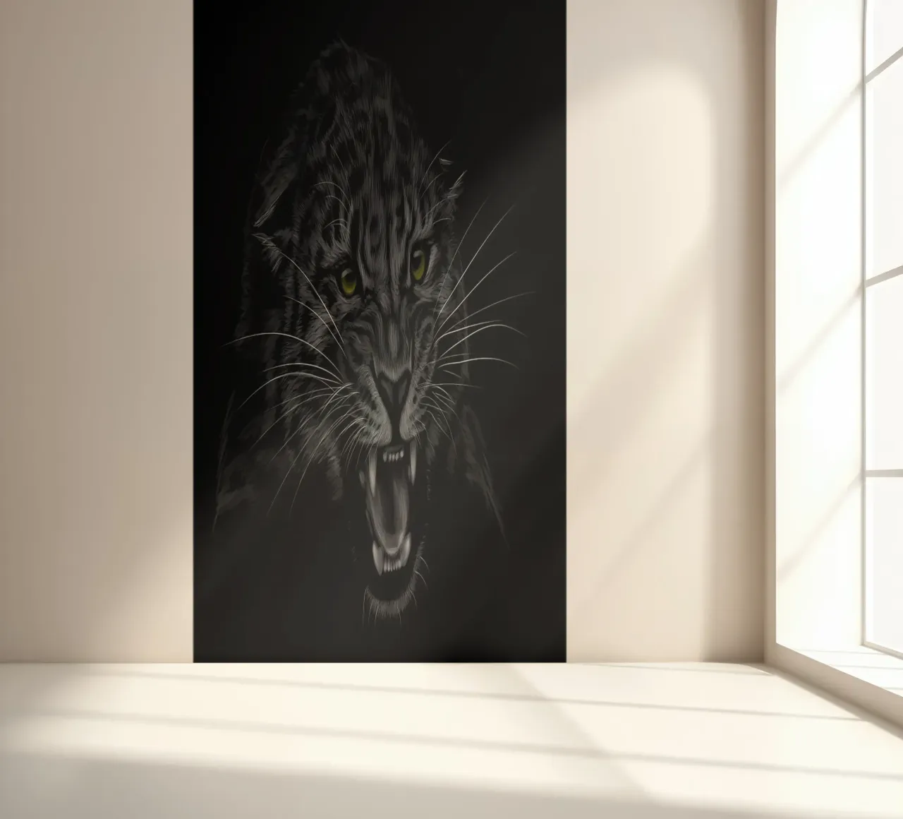 Luipaard fotobehang van Delaplane