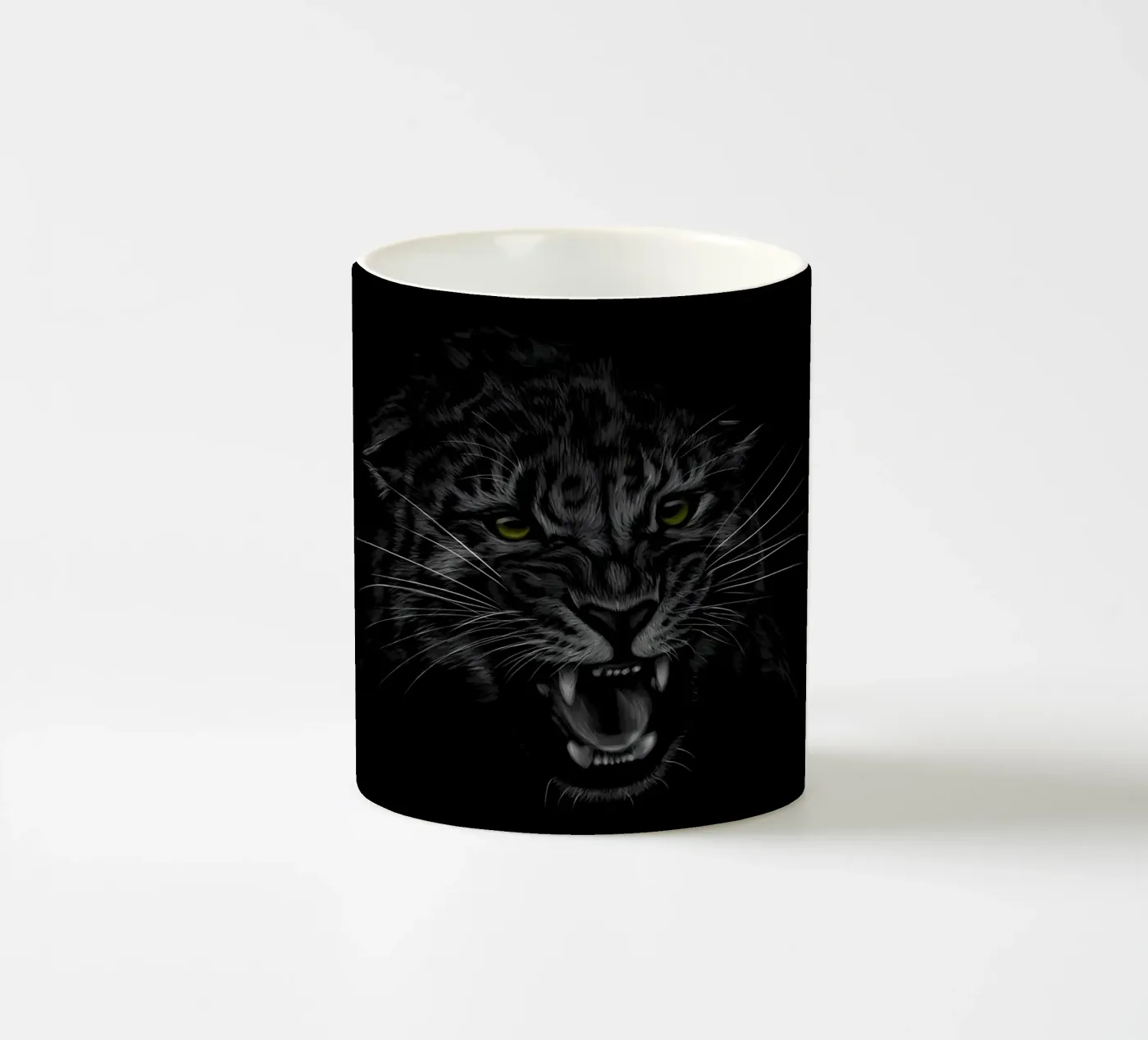 Leopard ceramic mug by Delaplane