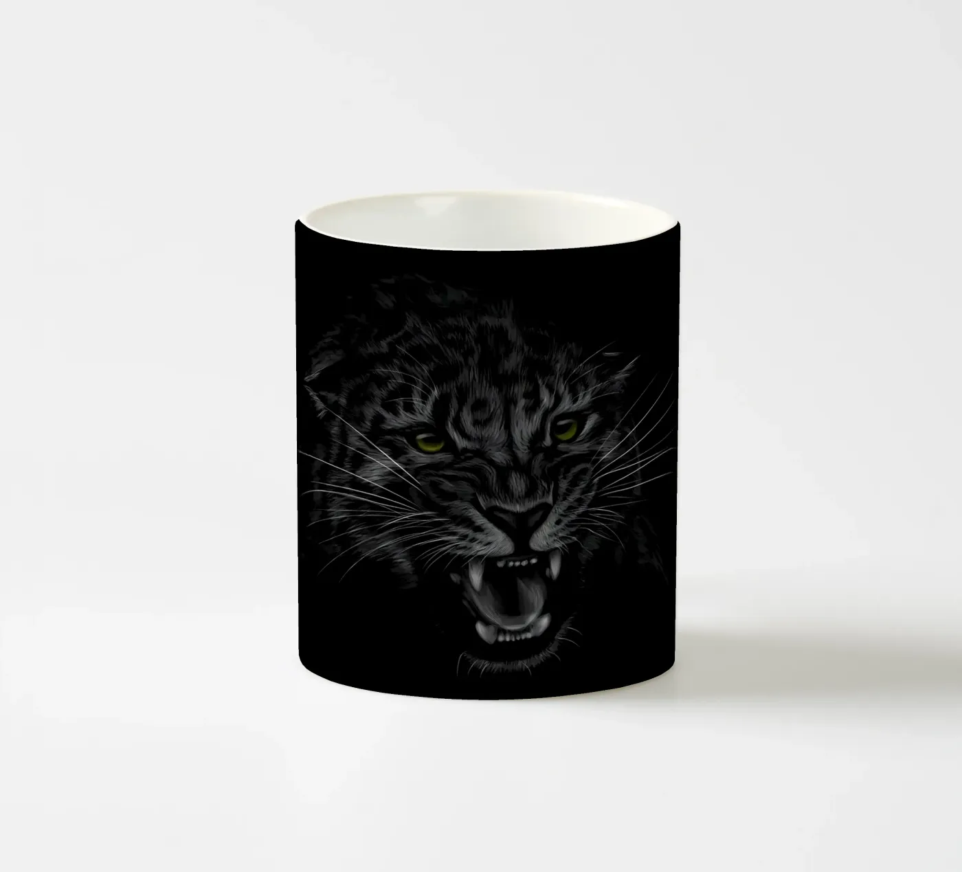 Leopardo tazza in ceramica da Delaplane