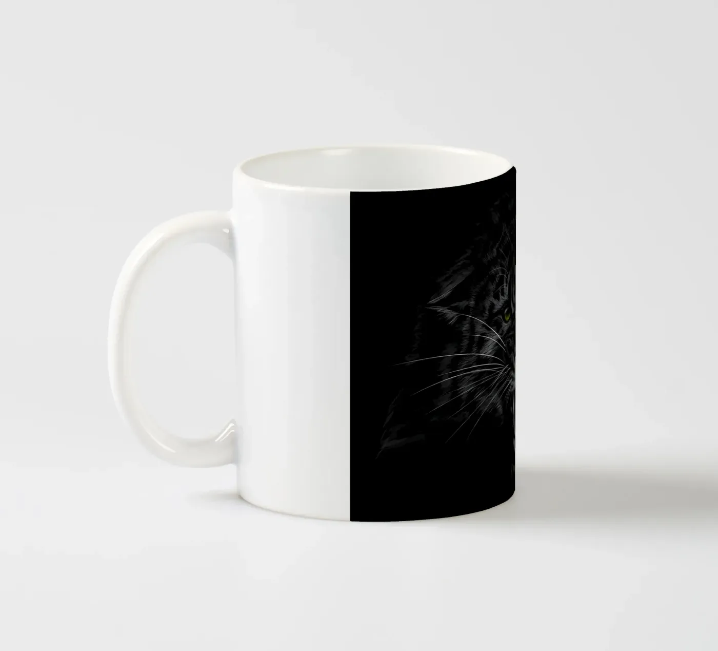 Leopard ceramic mug by Delaplane
