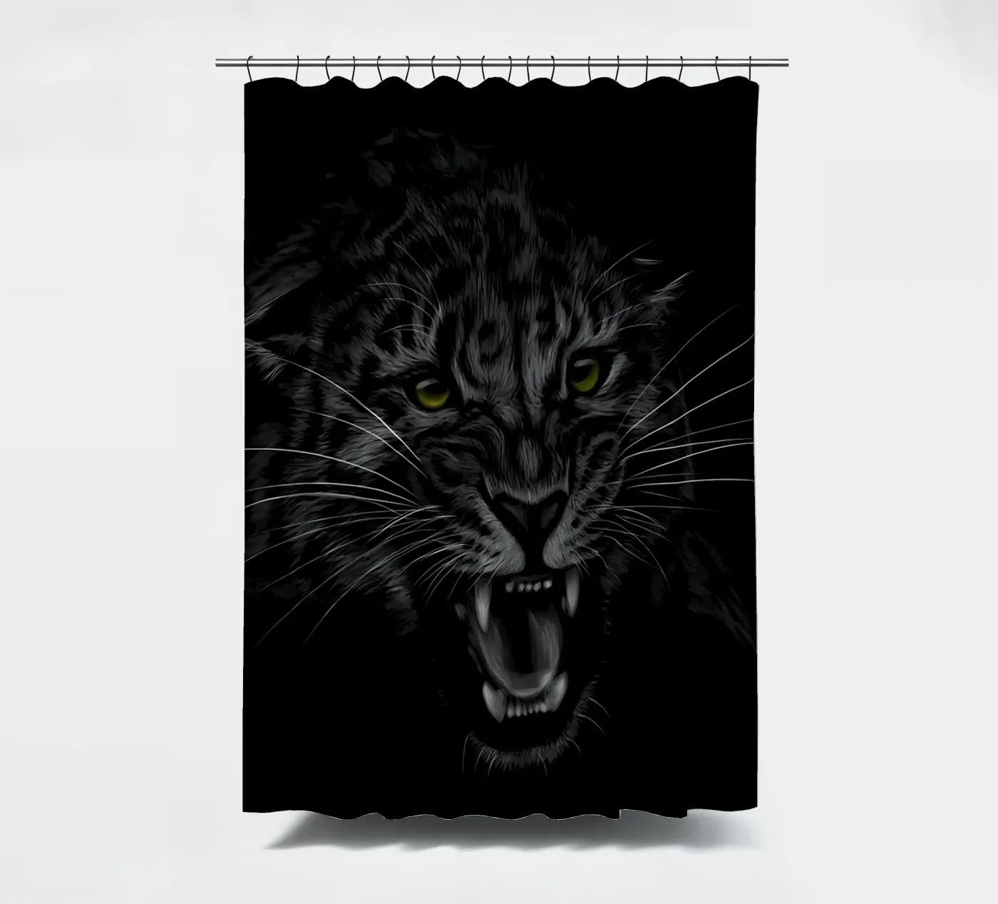 Leopard Duschvorhang von Delaplane