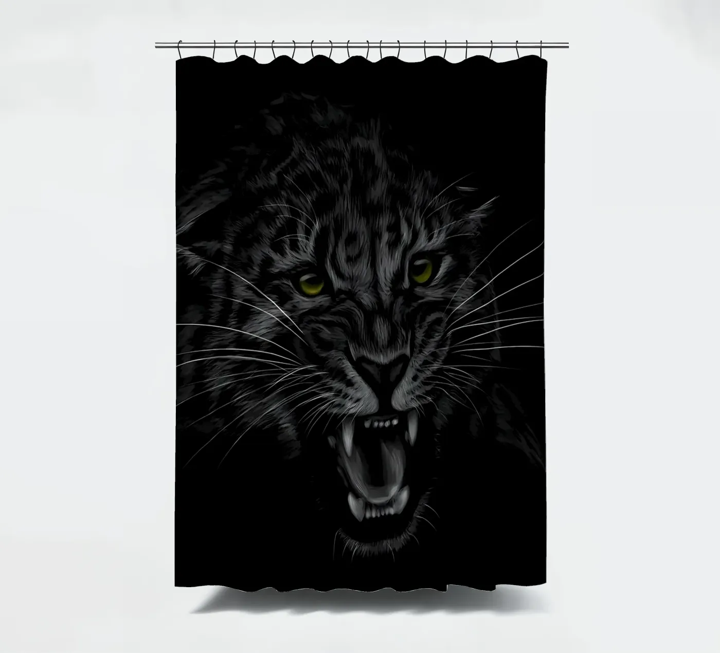 Leopard Duschvorhang von Delaplane