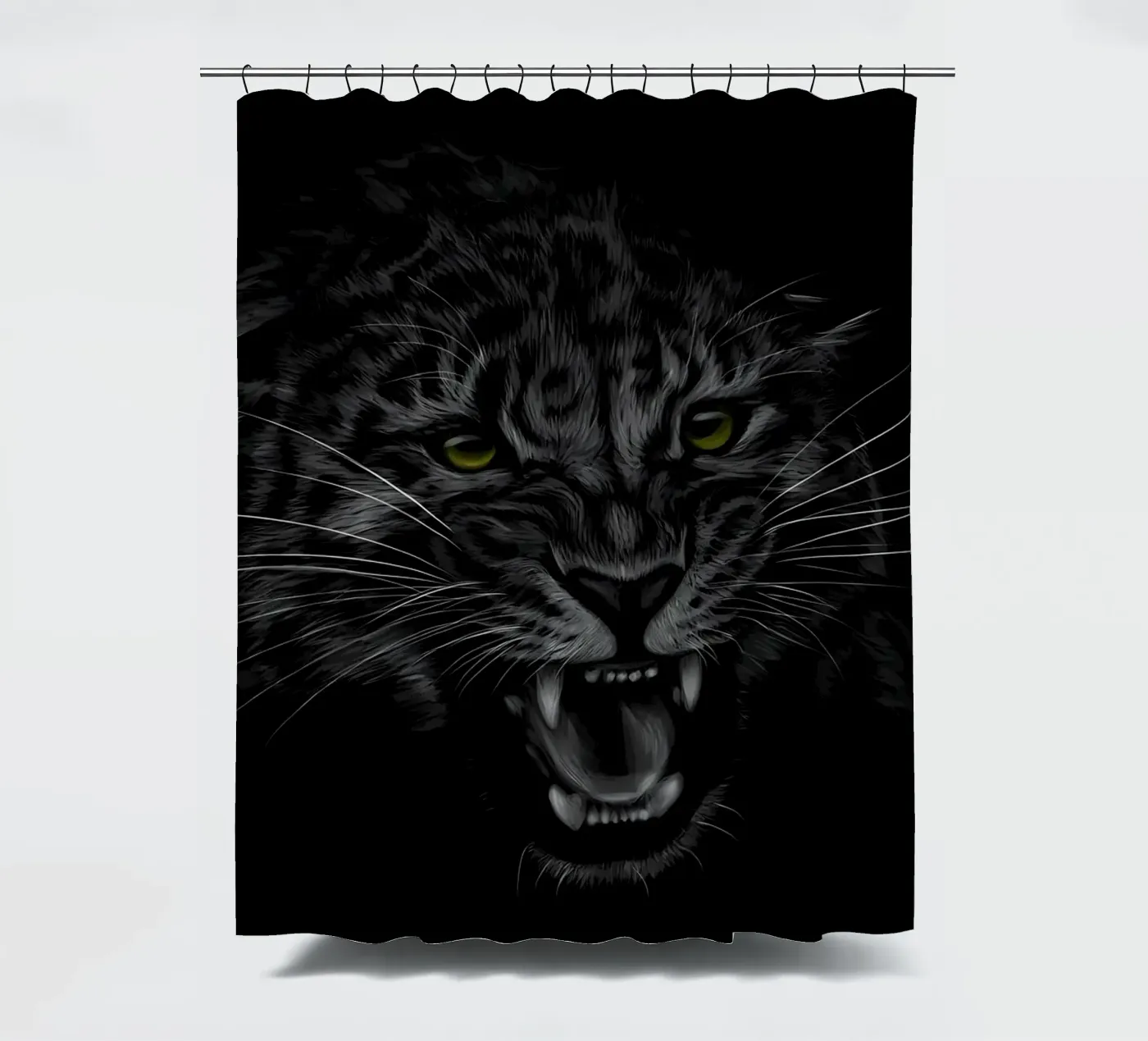 Leopard Duschvorhang von Delaplane