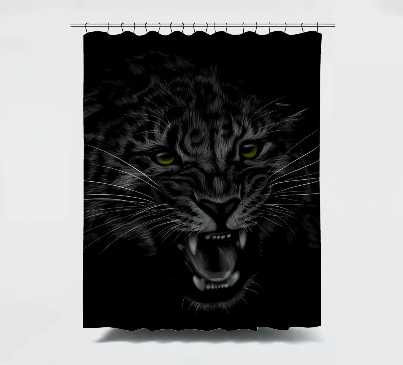 Leopard Duschvorhang von Delaplane