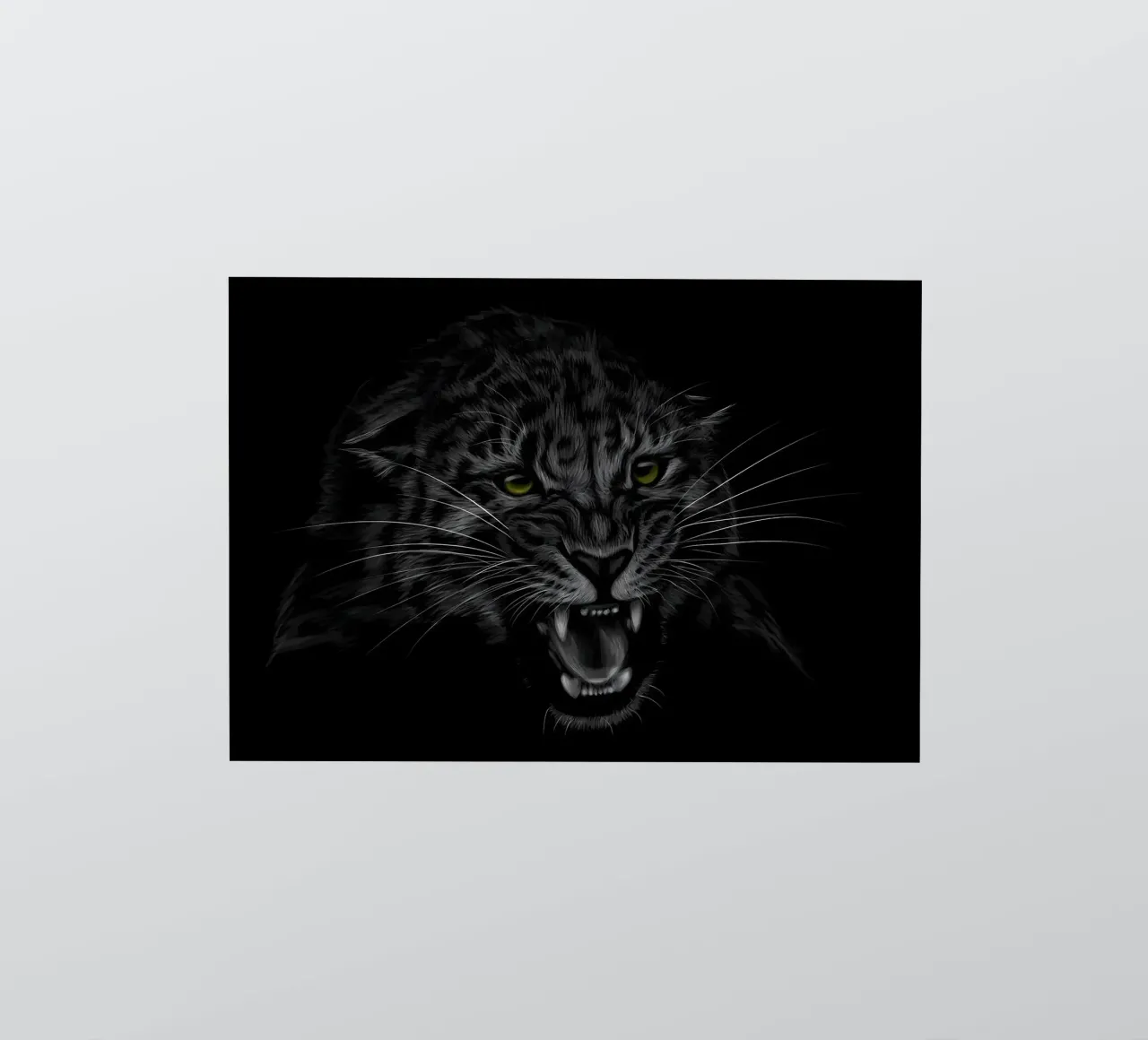 Leopard sticker by Delaplane