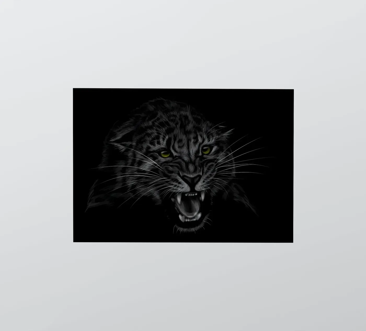 Leopard sticker by Delaplane