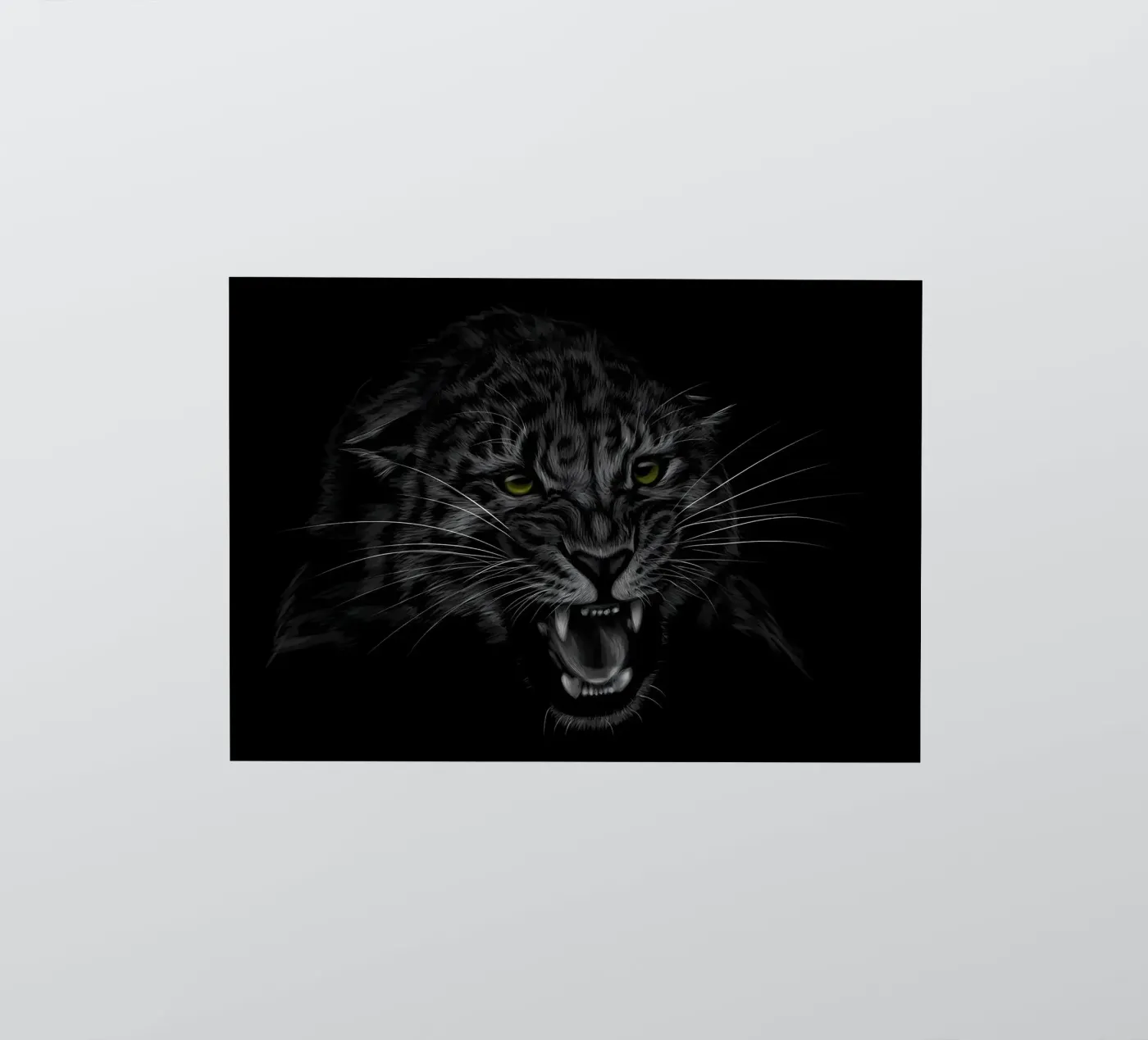 Leopard Sticker von Delaplane