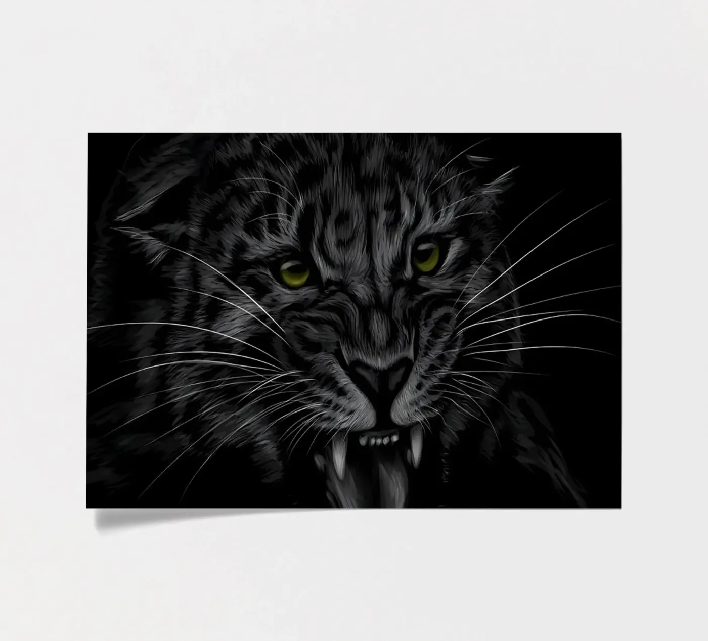Leopard Stickerbogen von Delaplane